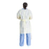 Halyard Basics Protective Procedure Gown AAMI Level 2 Large Yellow