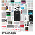My Medic MYFAK Standard First Aid Kit in Black Nylon Bag