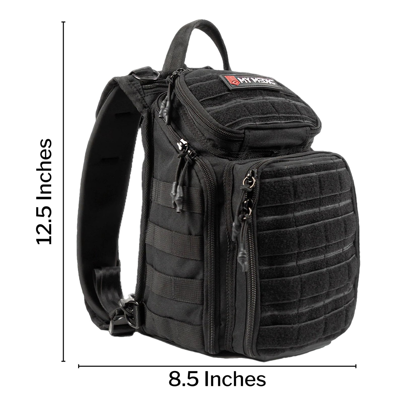My Medic RECON Standard First Aid Kit in Black Nylon Backpack