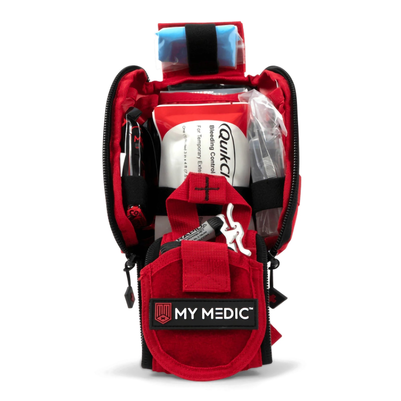 My Medic TFAK Trauma First Aid Kit in Red Nylon Bag