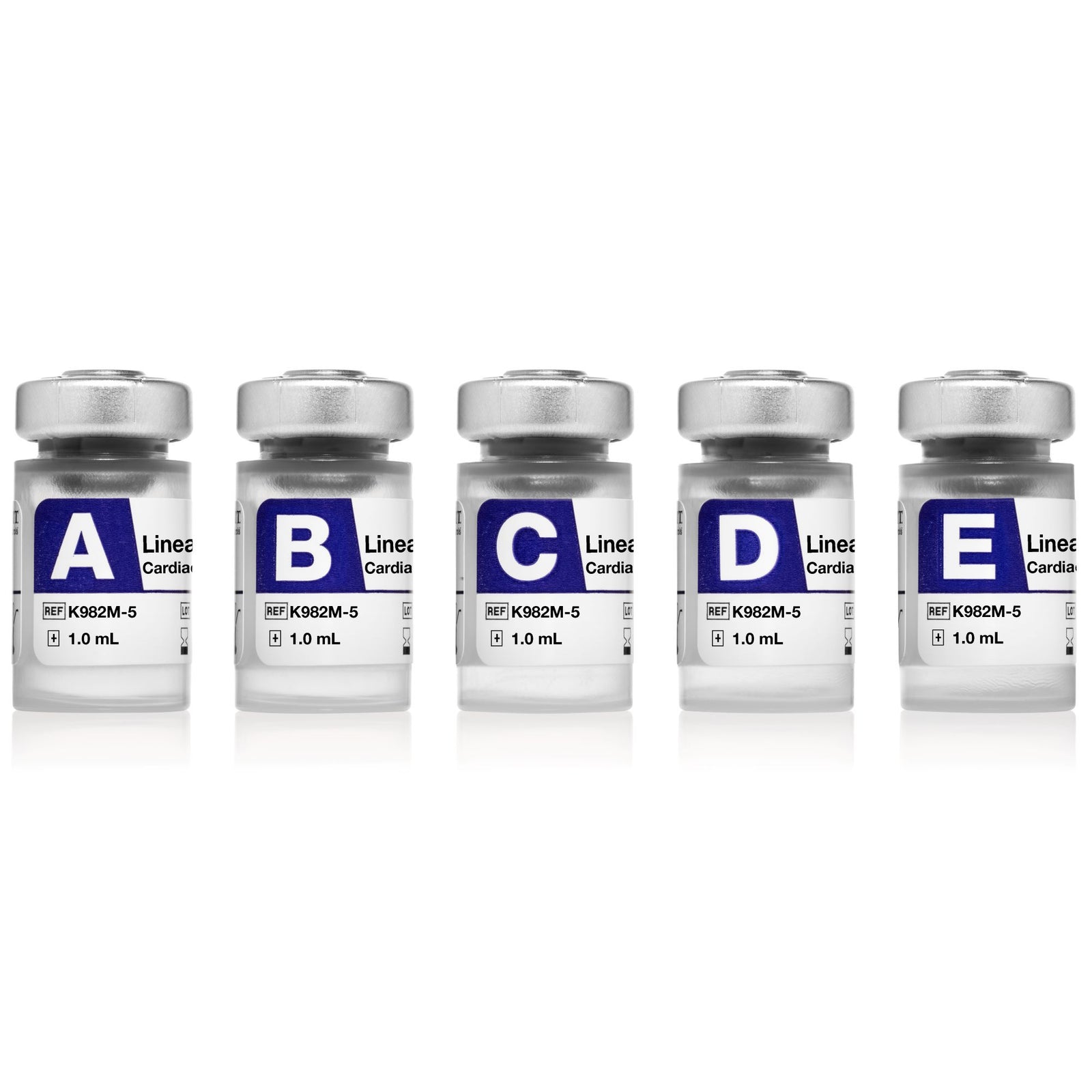 Audit MicroControls Linearity Set for NT-proBNP and Troponin I/II - 5 X 1 mL