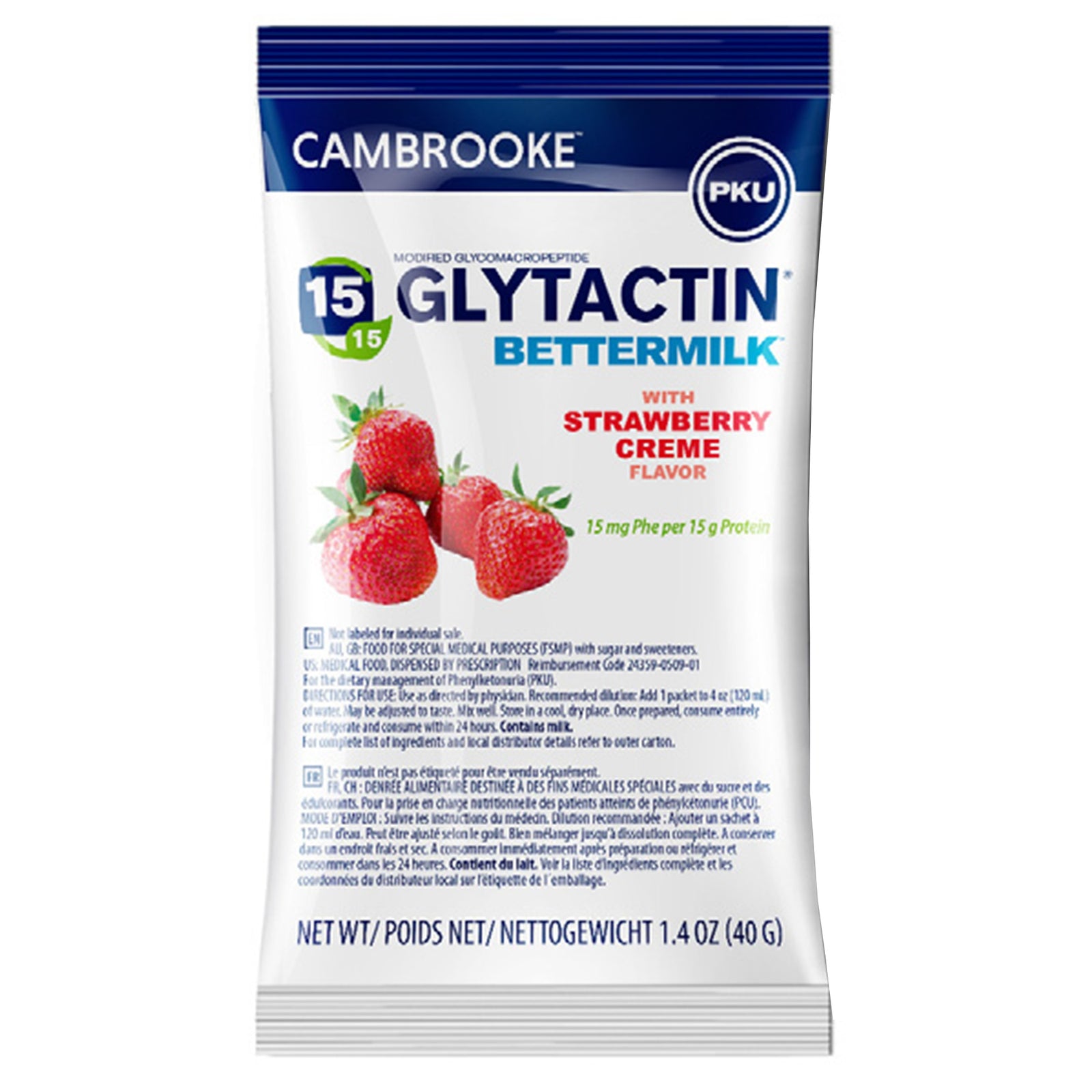 Glytactin BetterMilk Oral Supplement Powder