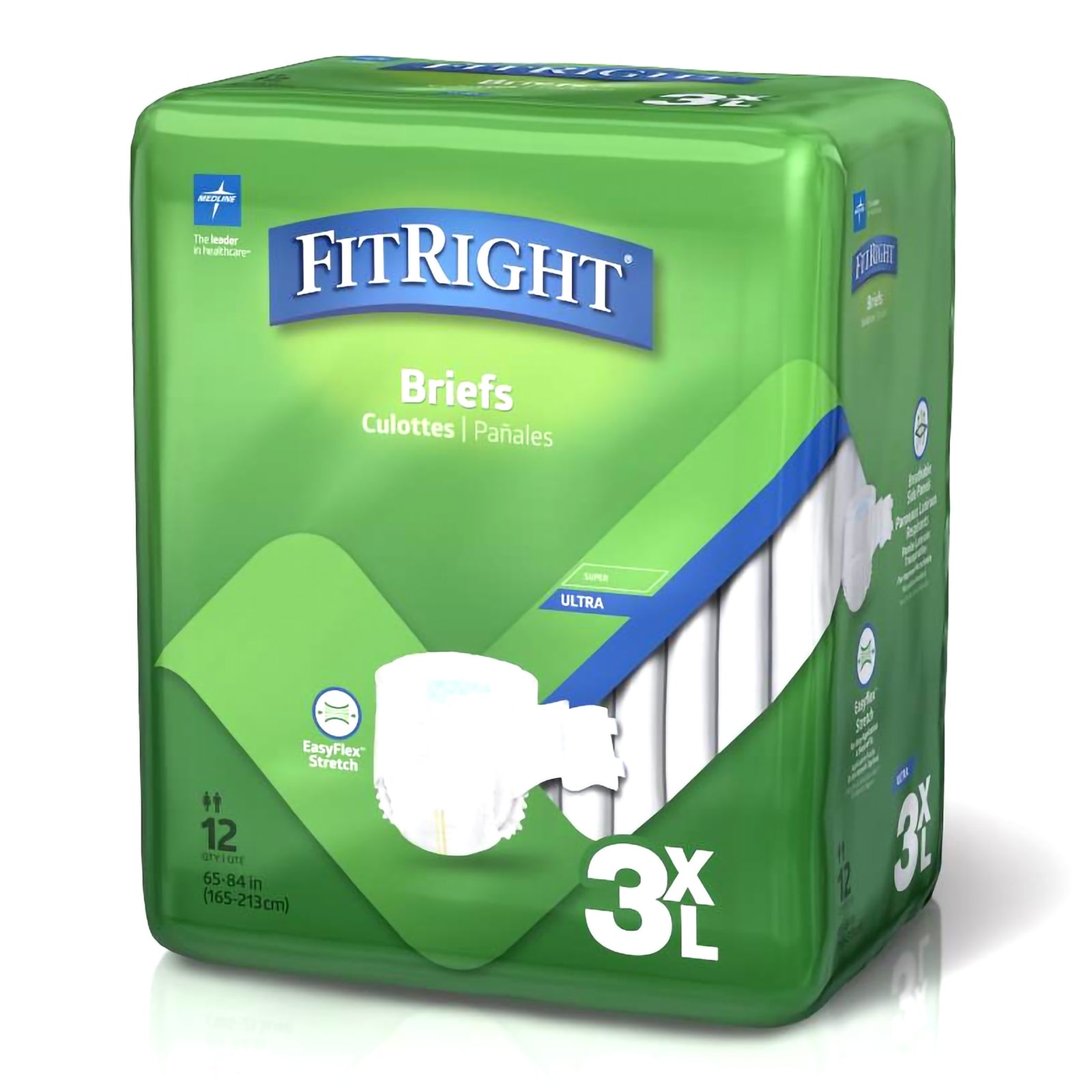 FitRight® Bariatric Adult Incontinence Briefs - 3X-Large