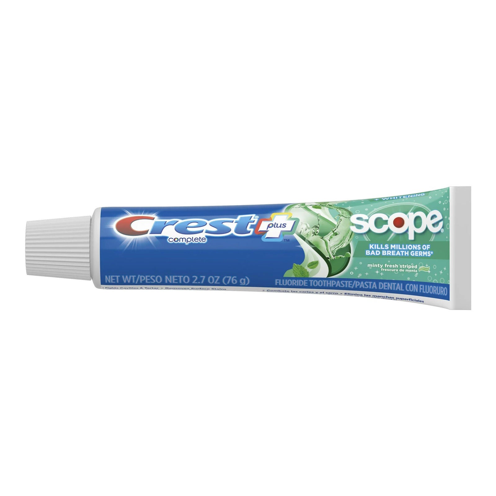 Crest Complete Plus Scope Minty Fresh Striped Toothpaste, 2.7 oz