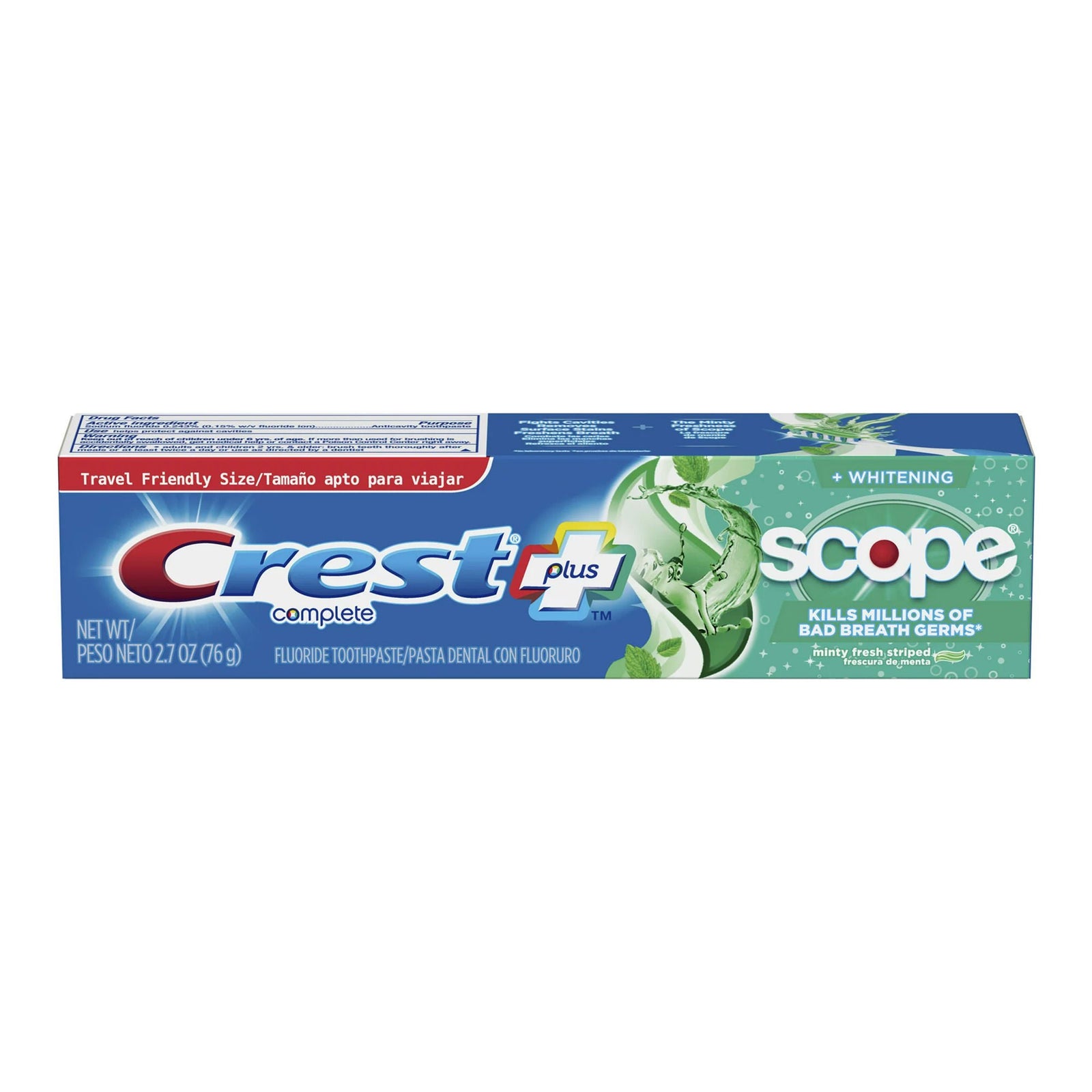 Crest Complete Plus Scope Minty Fresh Striped Toothpaste, 2.7 oz