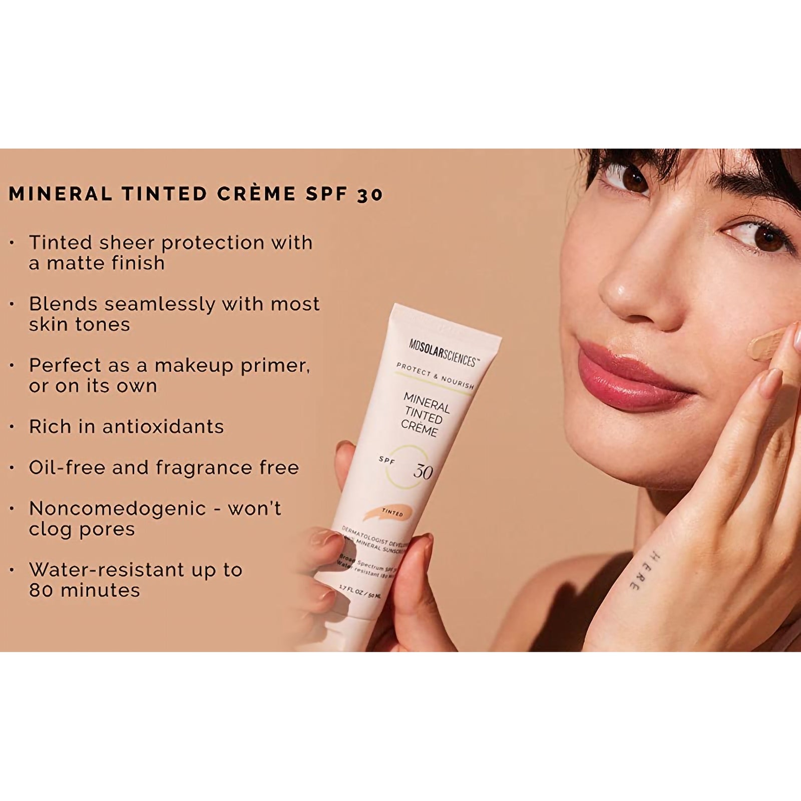 MDSolarSciences Mineral Tinted Crème SPF 30 Sunscreen