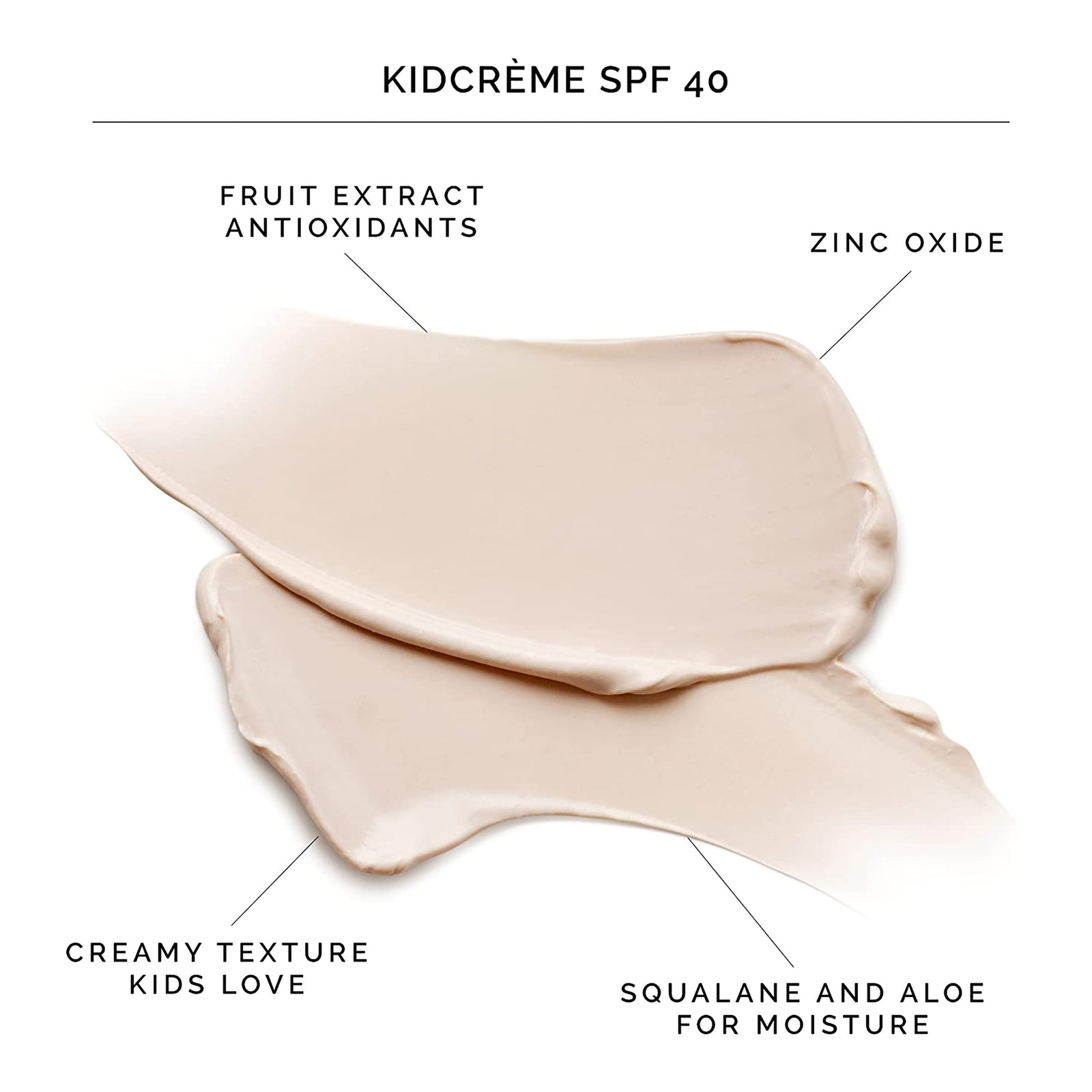 MDSolarSciences Mineral KidCrème SPF 50 Sunscreen Cream 3.4 oz Tube