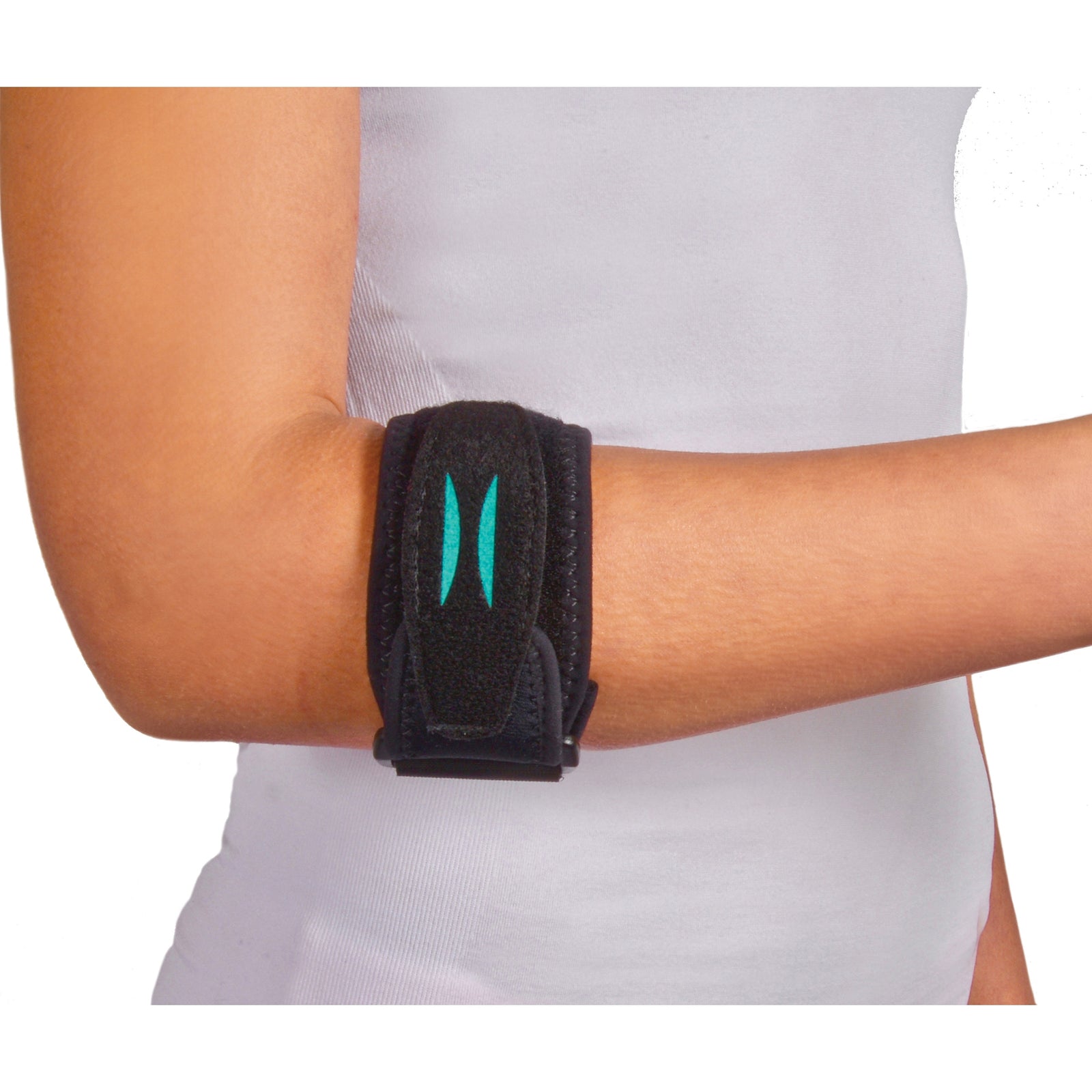 Matt Strap™II Elbow Support Strap - Black, One Size Fits Most