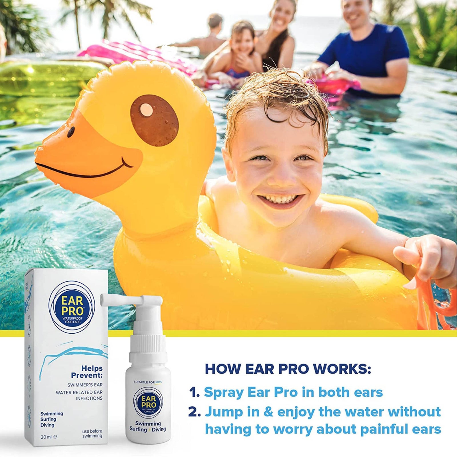 Ear Waterproof Spray Ear Pro® 20 mL