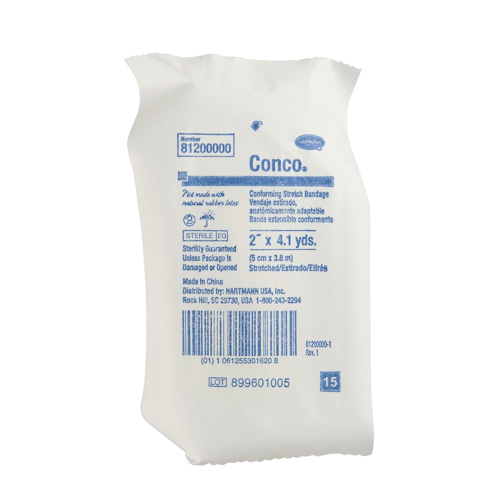 Hartmann Gauze Elastic Strap Sterile Conforming Bandage