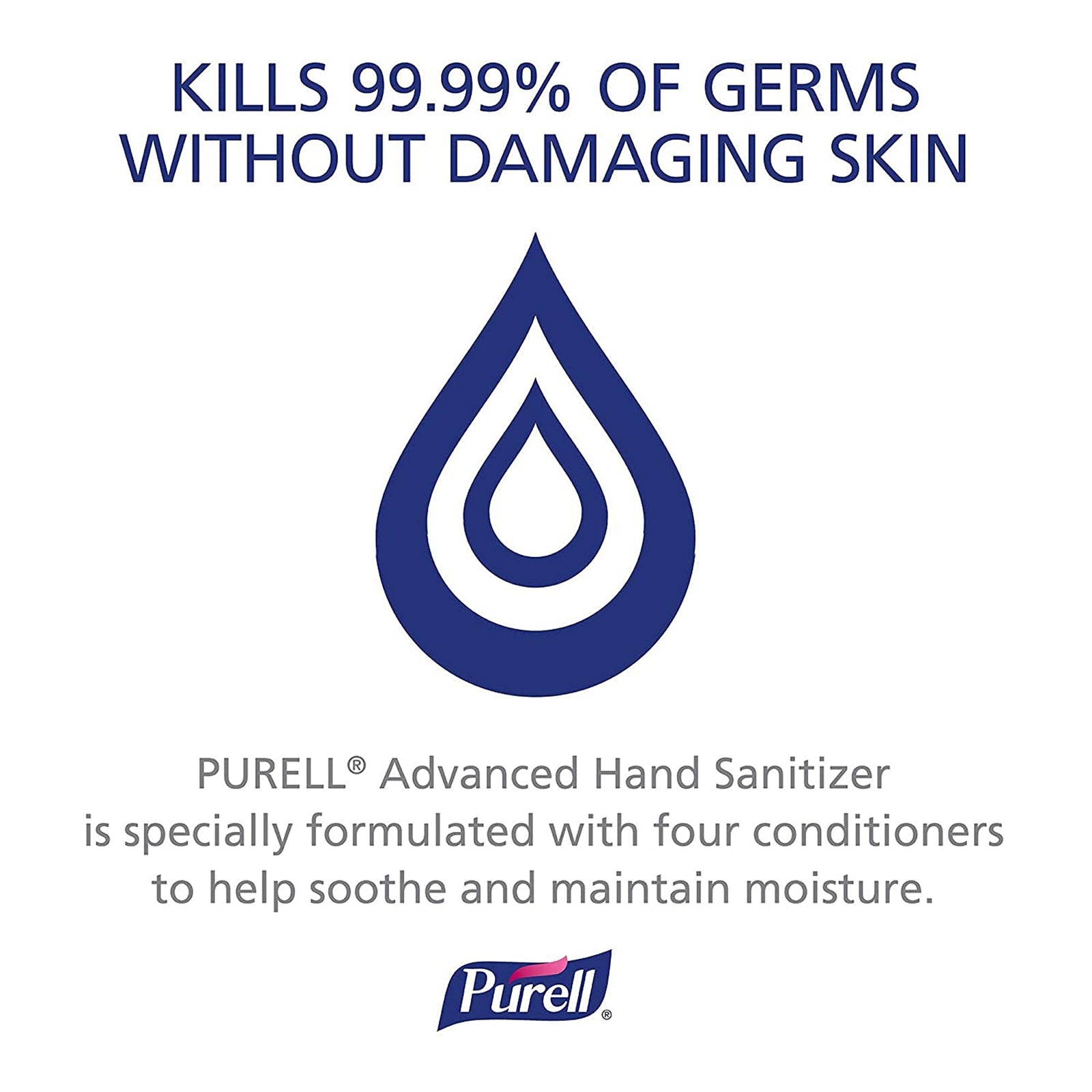 Purell® Advanced Hand Sanitizer Gel 1.5 Liter Pump Bottle