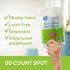 Waterproof Adhesive Spot Bandage Tru-Colour® Fabric Olive Sterile