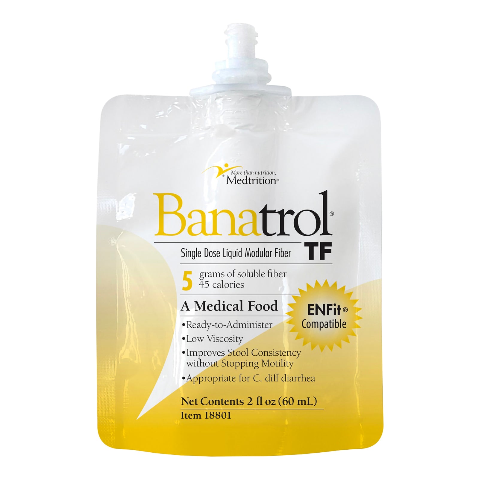 Banatrol® TF Unflavored Tube Feeding Formula 60 mL Pouch