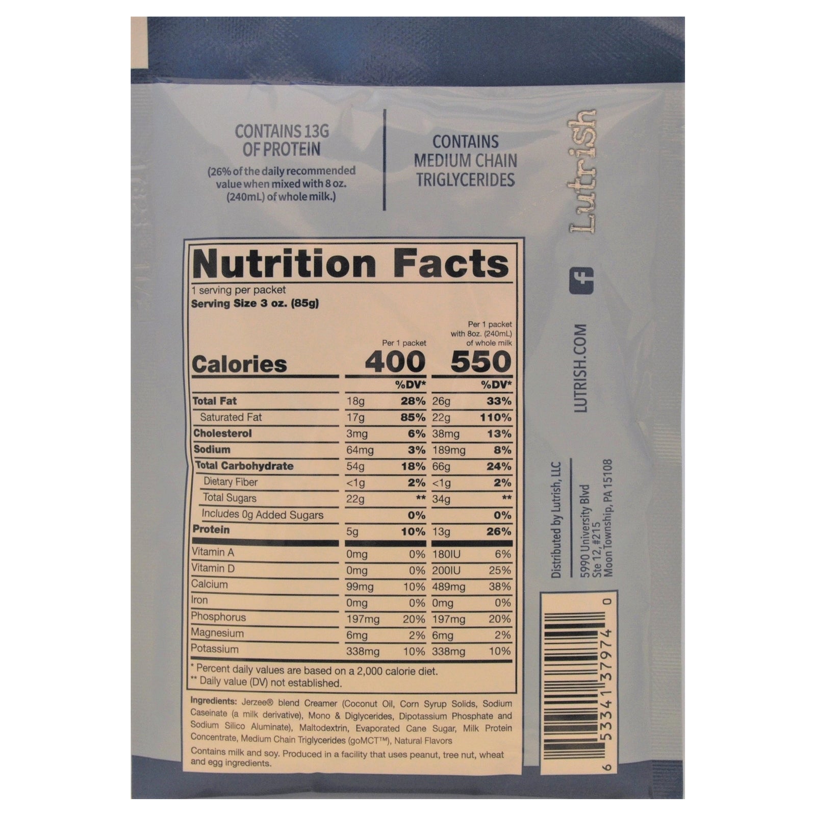Lutrish High Calorie Oral Supplement Powder
