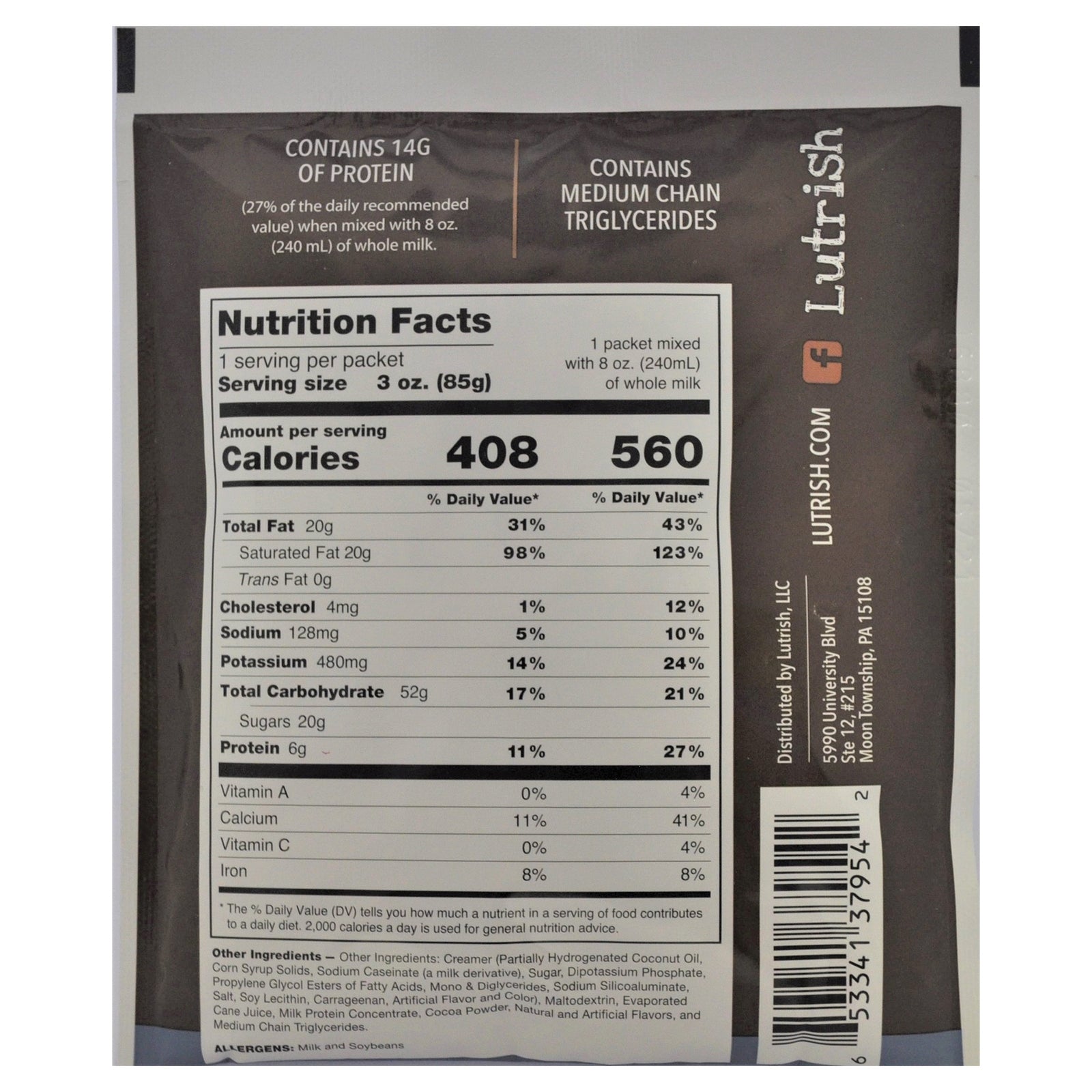 Lutrish High Calorie Oral Supplement Powder