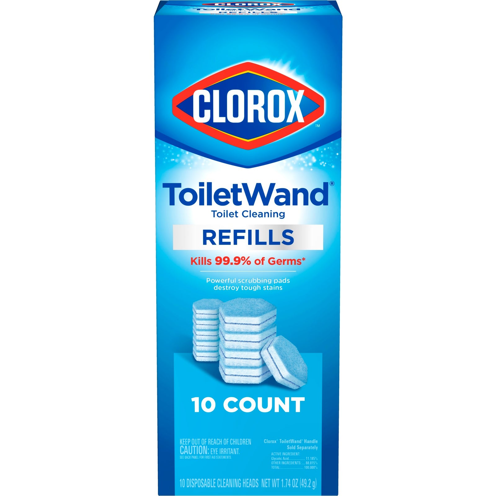 Clorox® Toilet Bowl Cleaner Disinfecting Refill Pads