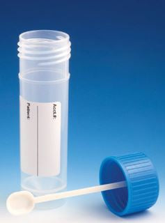 Stool Specimen Container 30 mL with Sampling Device