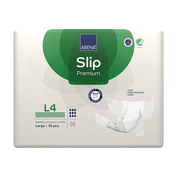 Abena Slip Premium Adult Incontinence Briefs - Size L0/LG (Case of 104)