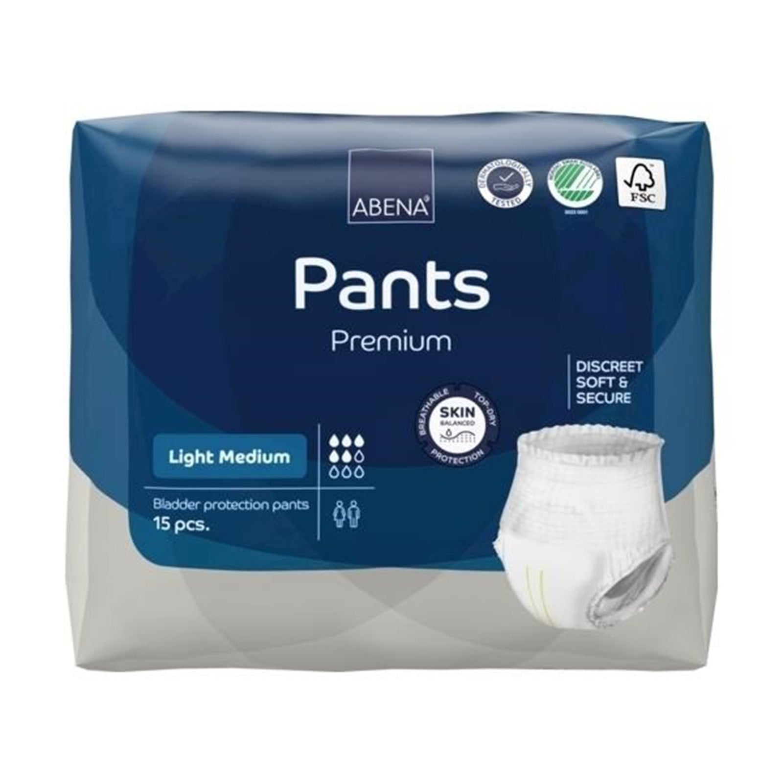 Abena Premium Light Protection Medium Absorbent Underwear
