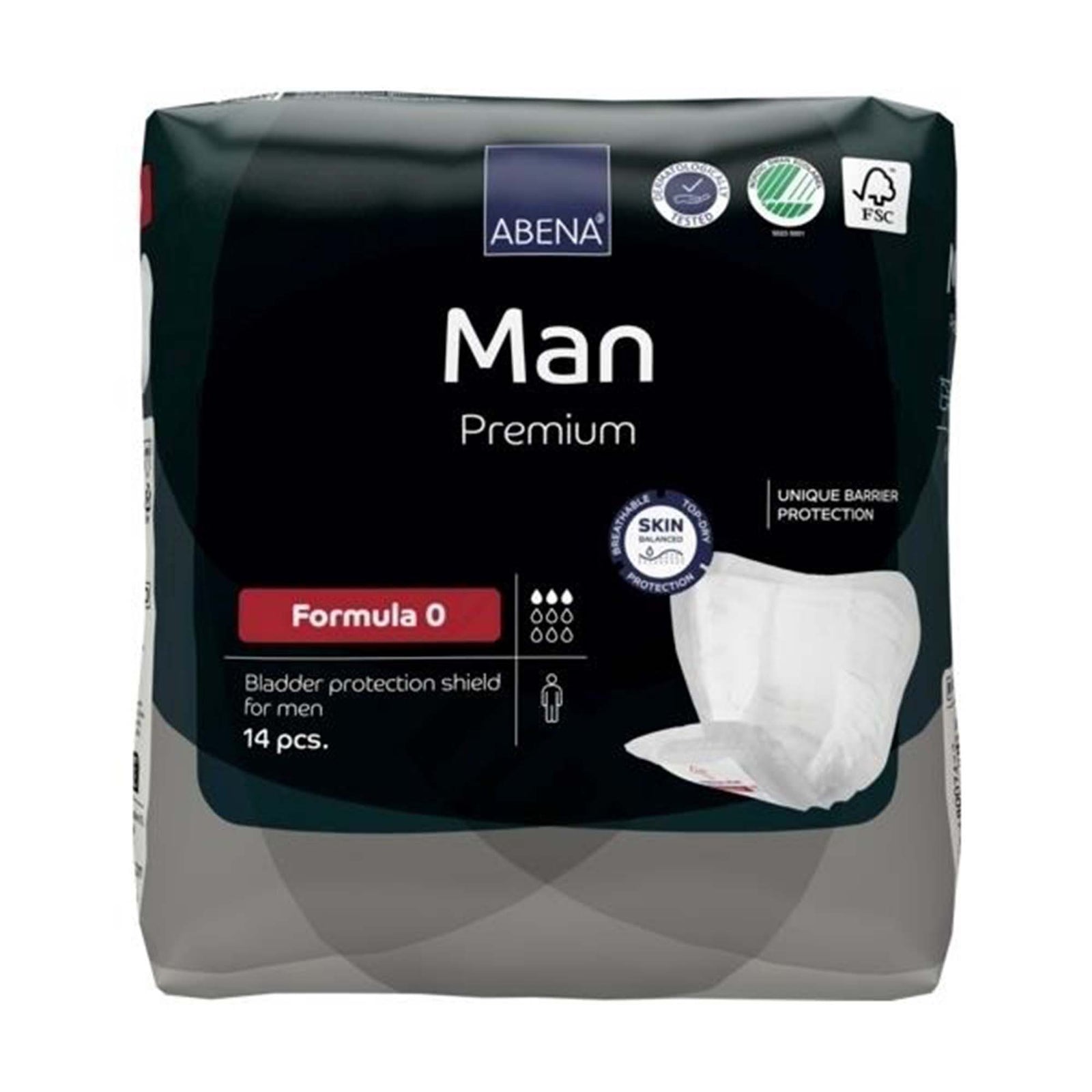 Abena Premium Adult Incontinence Pads, Medium/Large