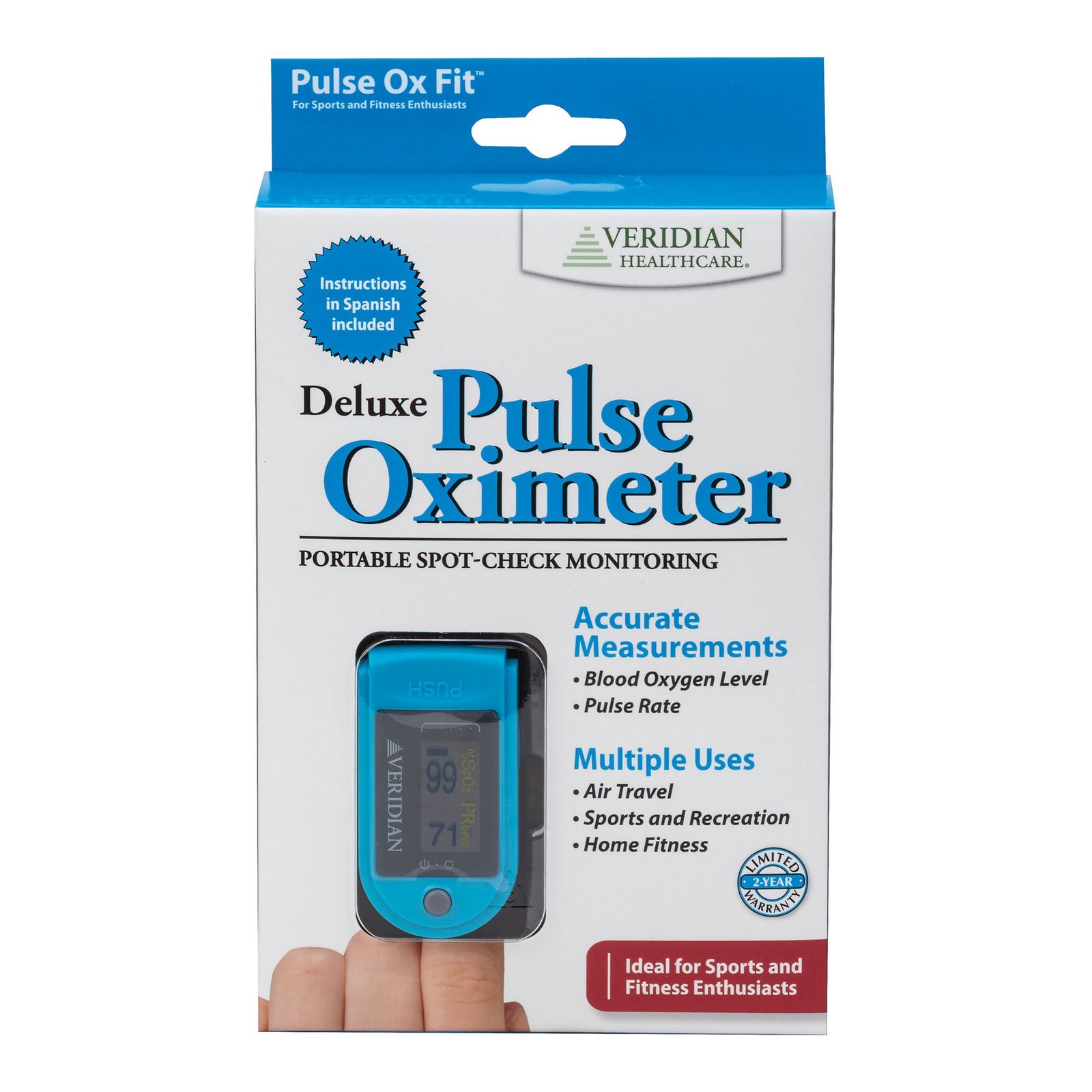 SmartHeart™ Fingertip Pulse Oximeter