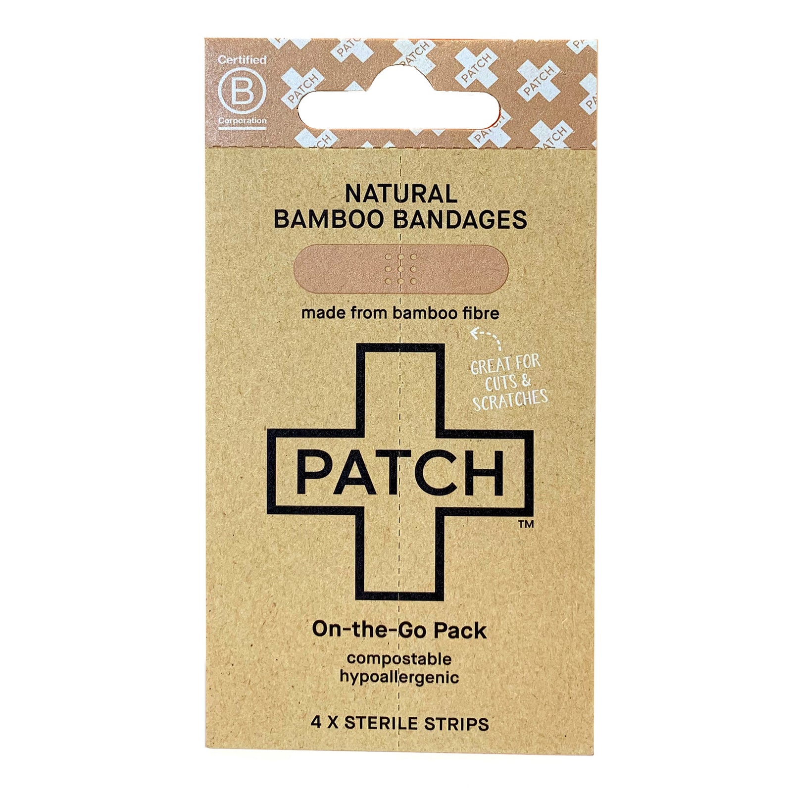 Adhesive Patch Bandage, Case of 400