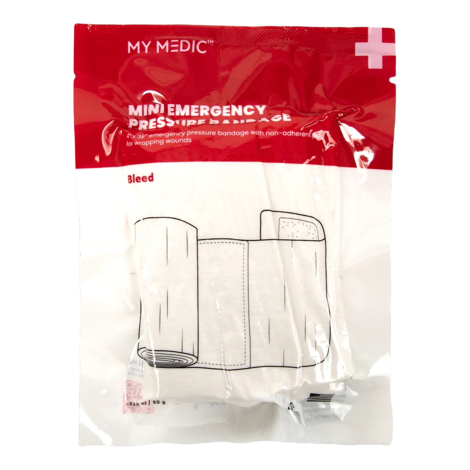 My Medic Mini Emergency Pressure Bandage 4 x 36 Inch