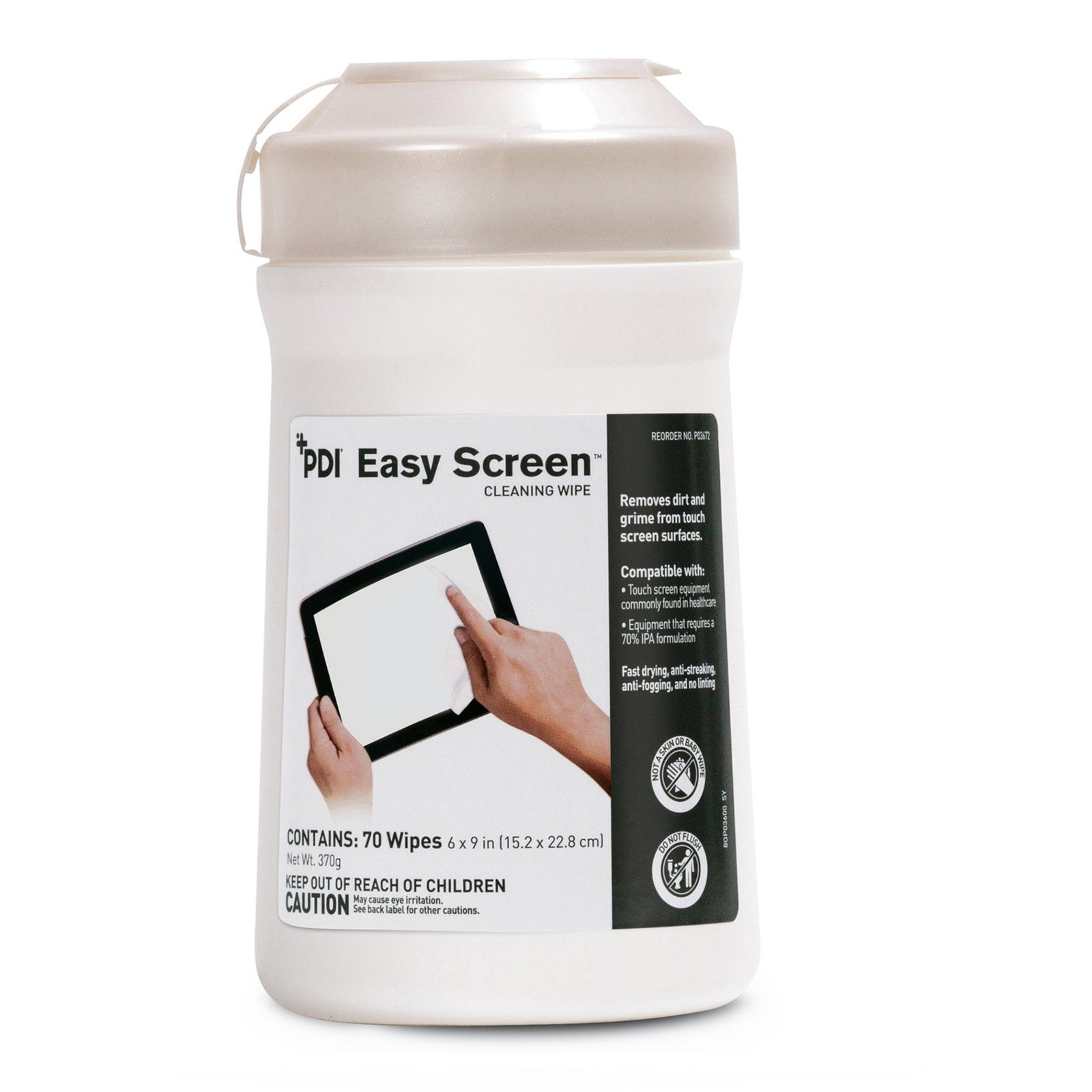 Easy Screen® Premoistened Alcohol Based Surface Cleaning Wipes