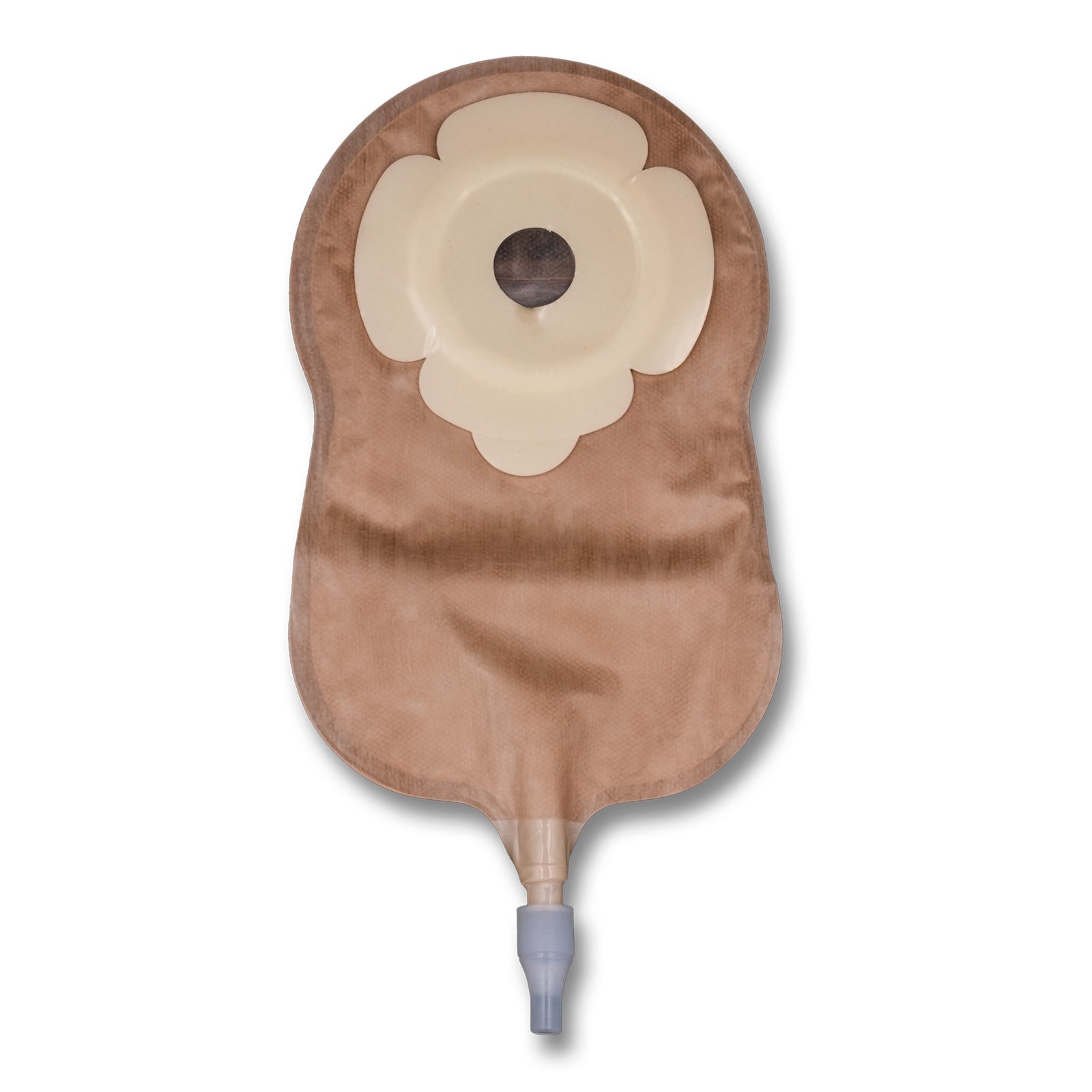 Urostomy Pouch One-Piece System Deep Convex, Pre-Cut 7/8 Inch Opening Drainable