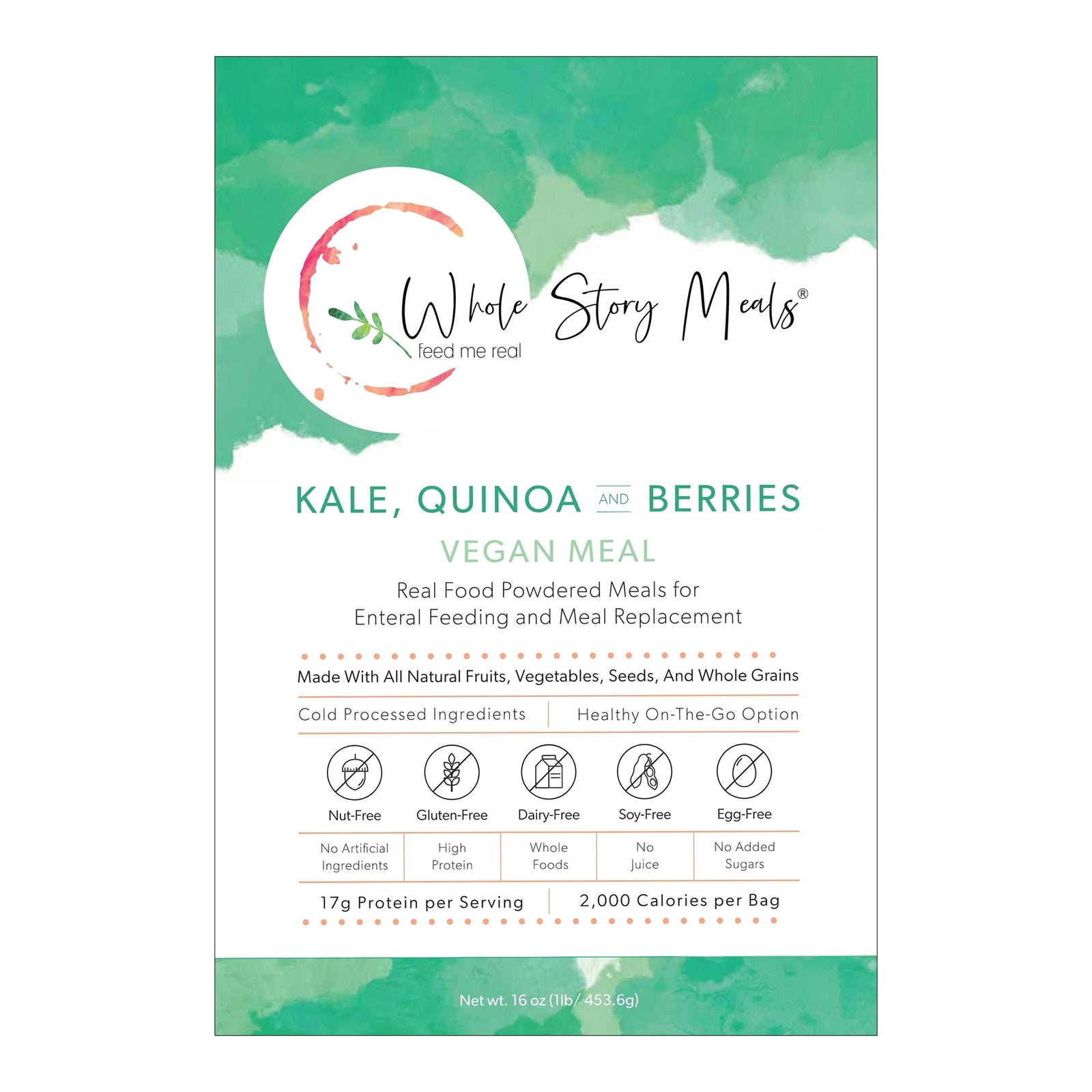 Whole Story Meals Pediatric Oral Supplement Powder