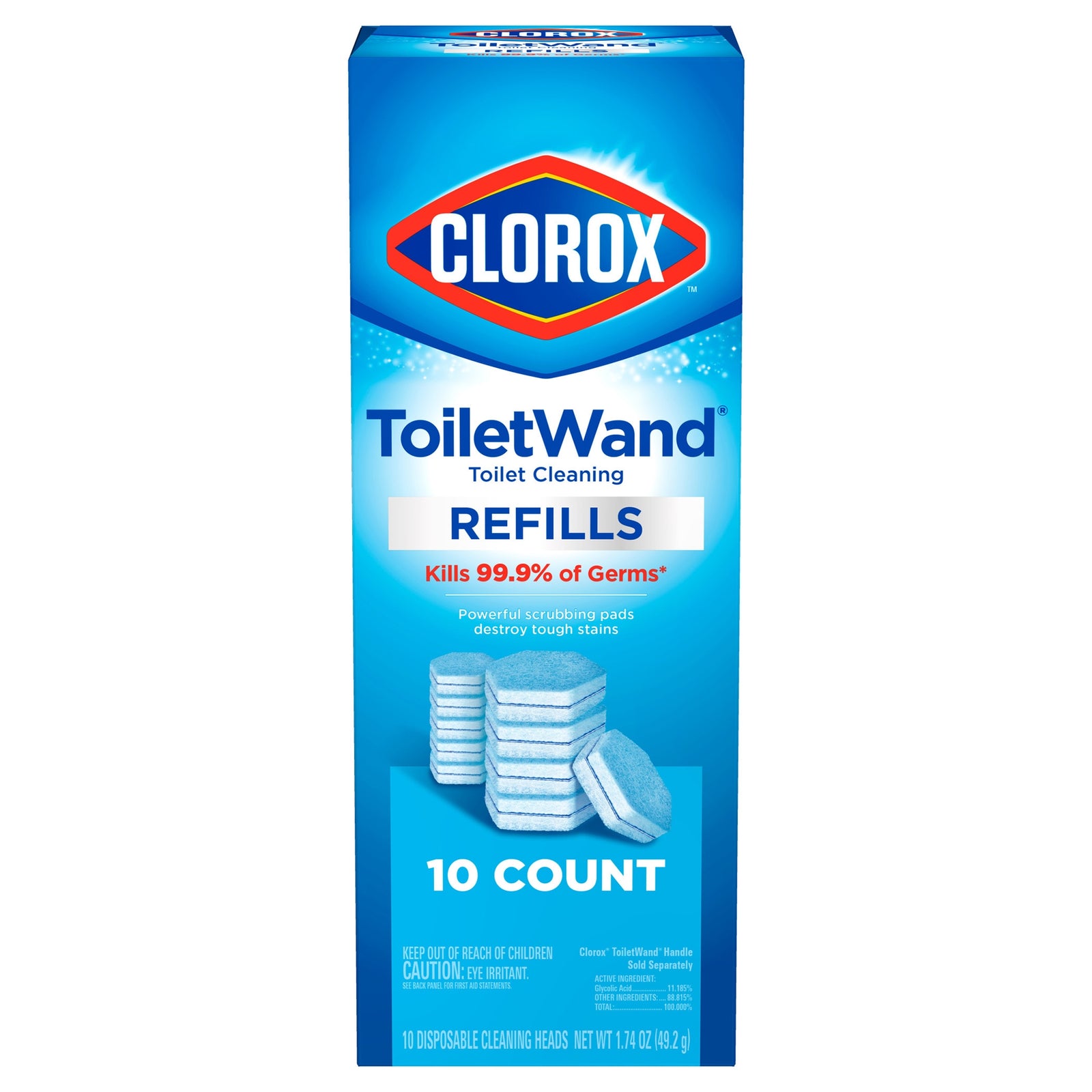 Clorox® Toilet Bowl Cleaner Disinfecting Refill Pads