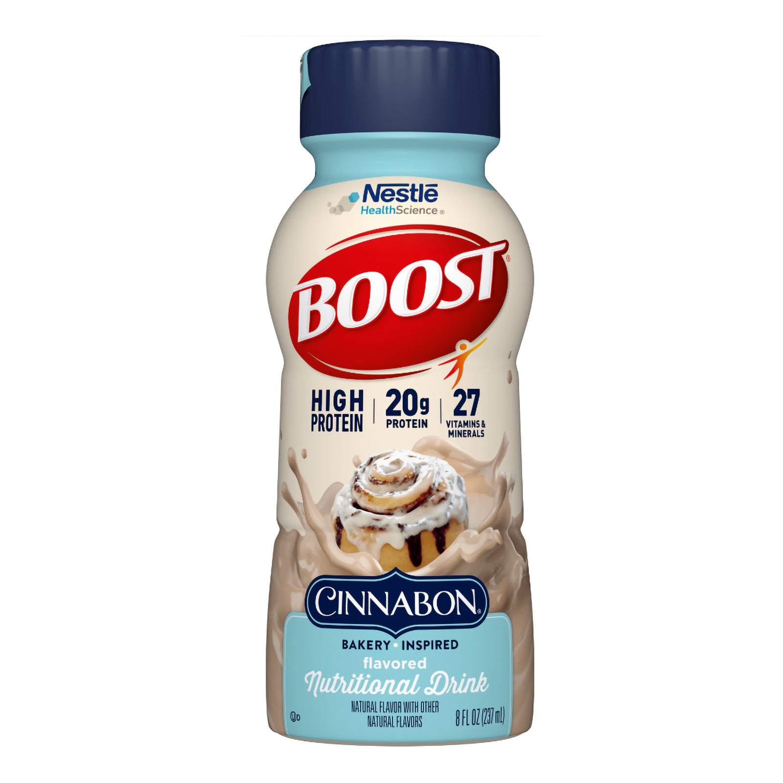Boost High Protein Cinnabon Flavor Liquid 8 oz. Bottle