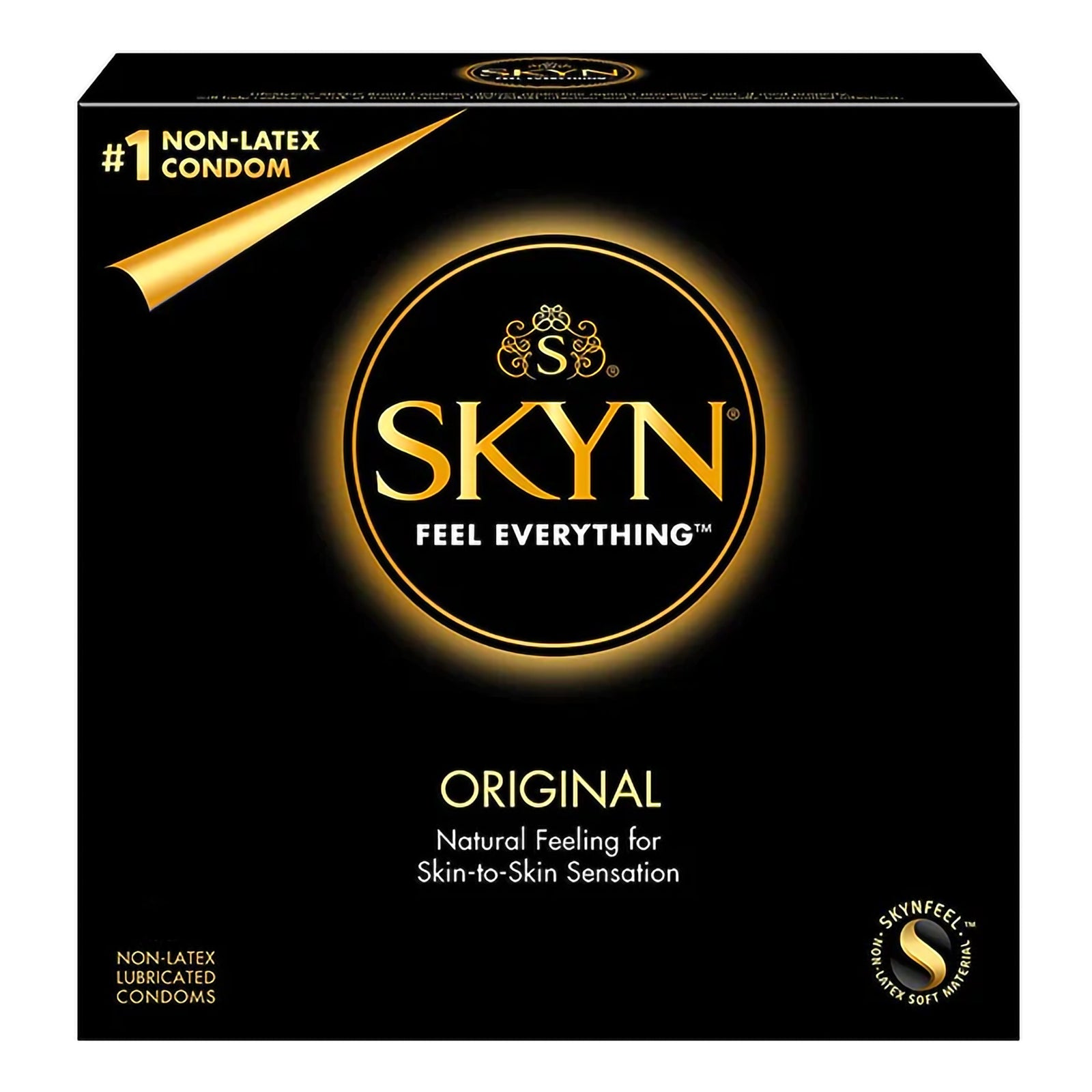 SKYN® Original Lubricated Condoms One Size Fits Most - Case of 1000