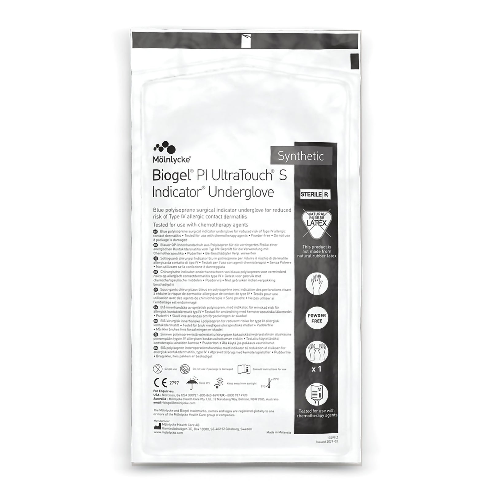 Biogel PI UltraTouch S Indicator Surgical Undergloves