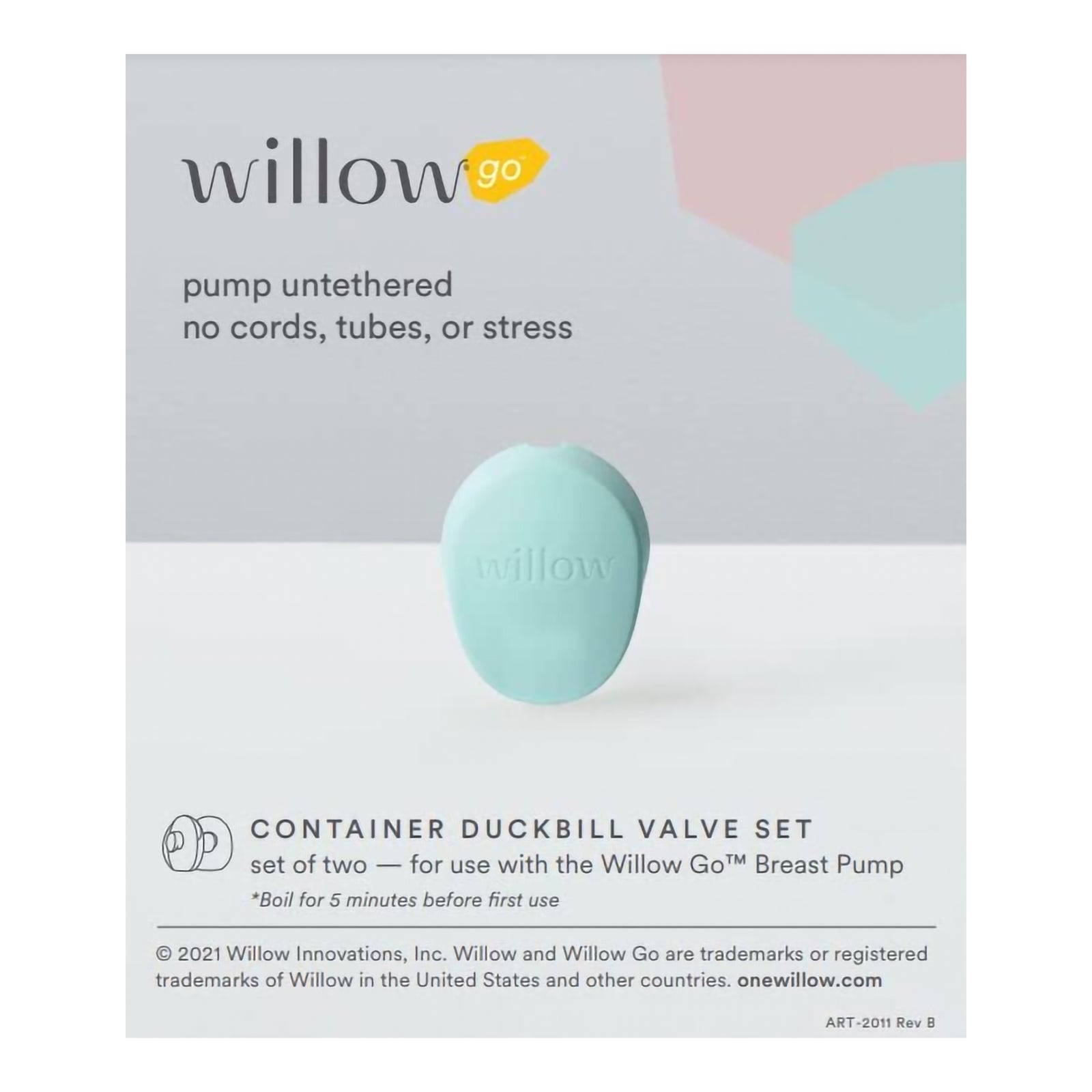 Willow Go Duckbill Valve Set