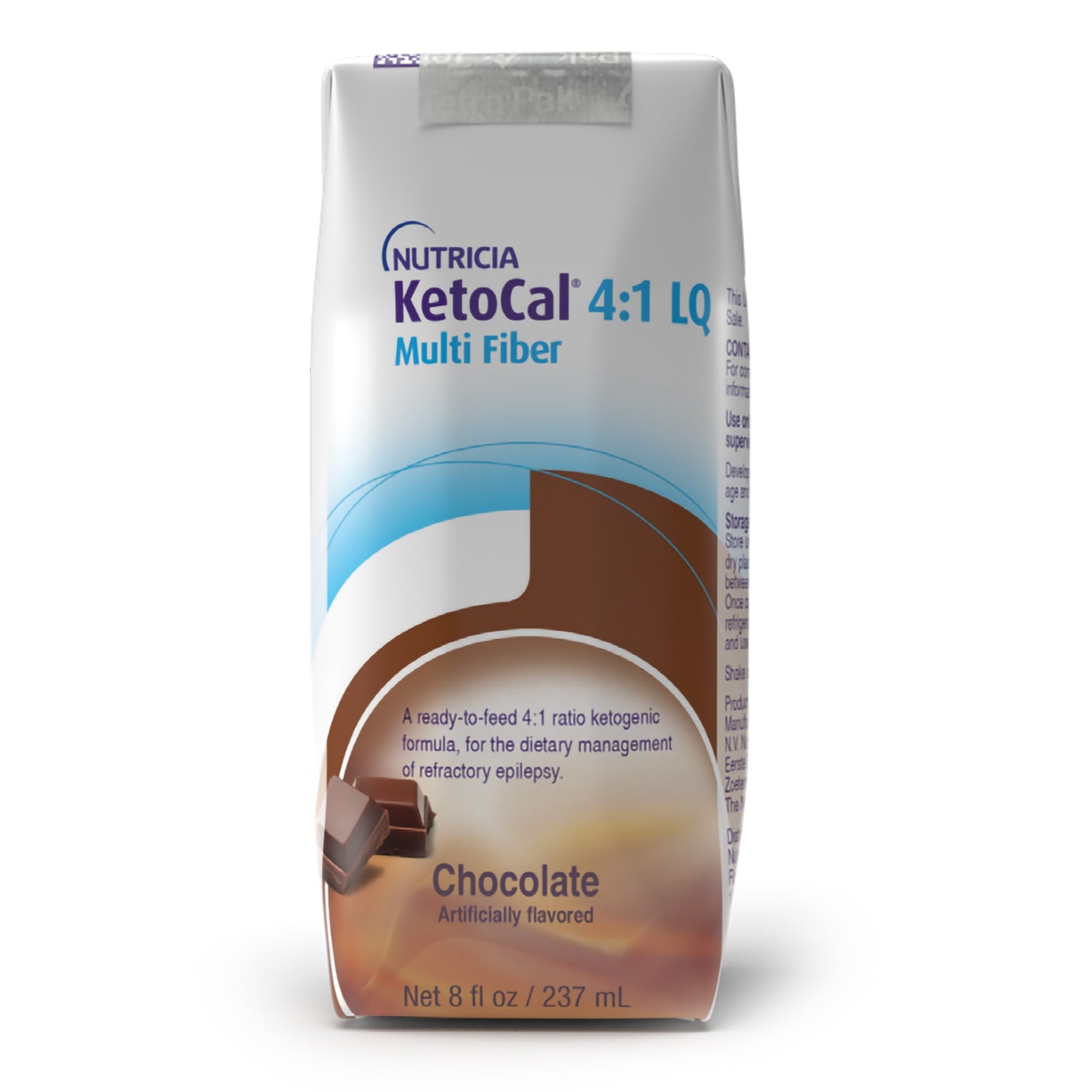 KetoCal 4:1 LQ Chocolate Flavor Liquid Oral Supplement 8 oz