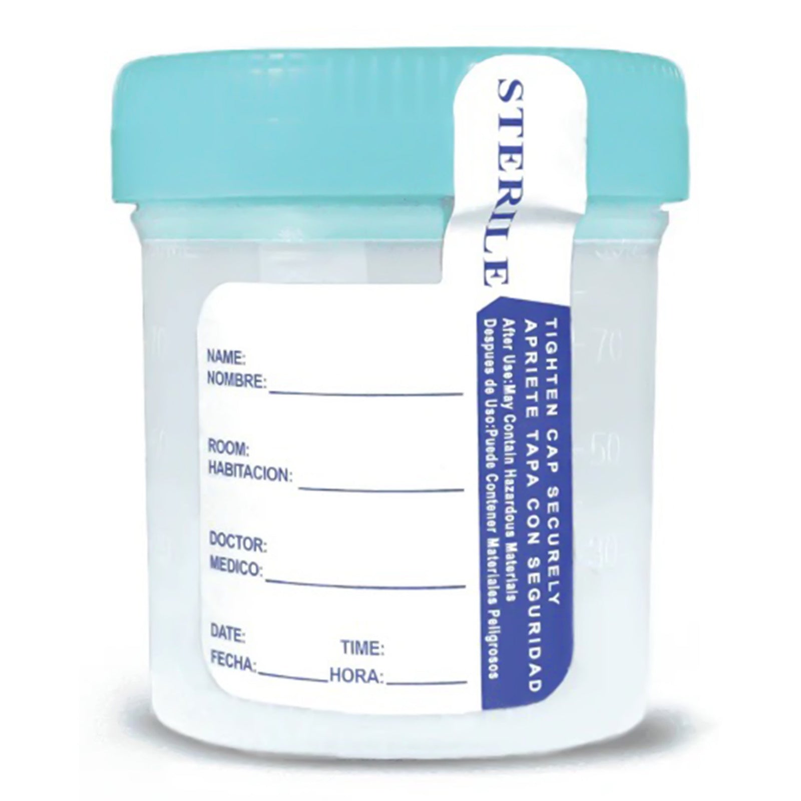 Sterile Urine Specimen Container 90 mL (3 oz.) - Box of 25