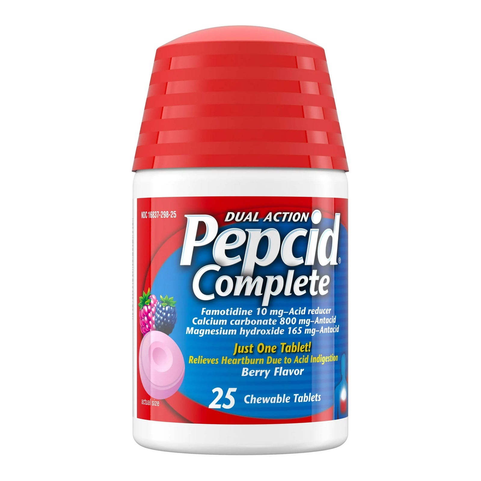Pepcid Complete Chewable Tablets, 25 Count
