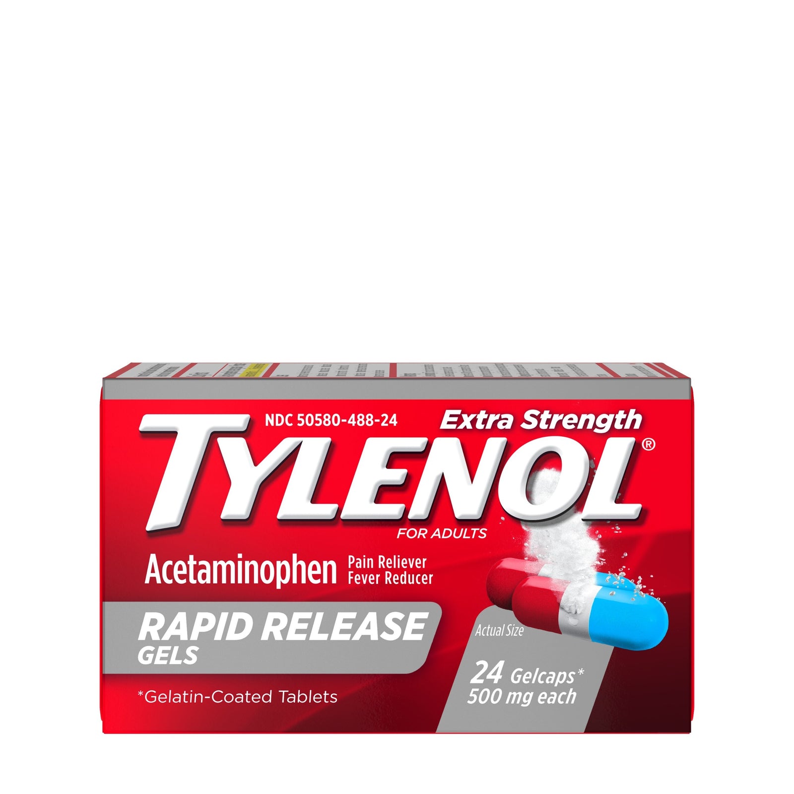 Tylenol Extra Strength Rapid Release Tablets 500 mg