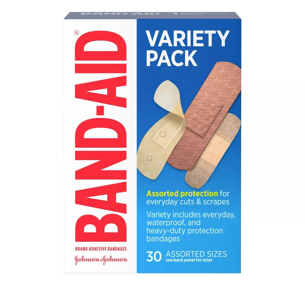 Band-Aid® Fabric Adhesive Strip Variety Pack