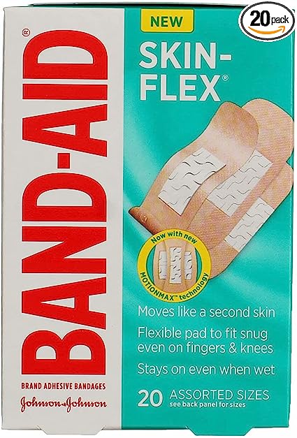 Band-Aid Skin-Flex Adhesive Strip Bandages