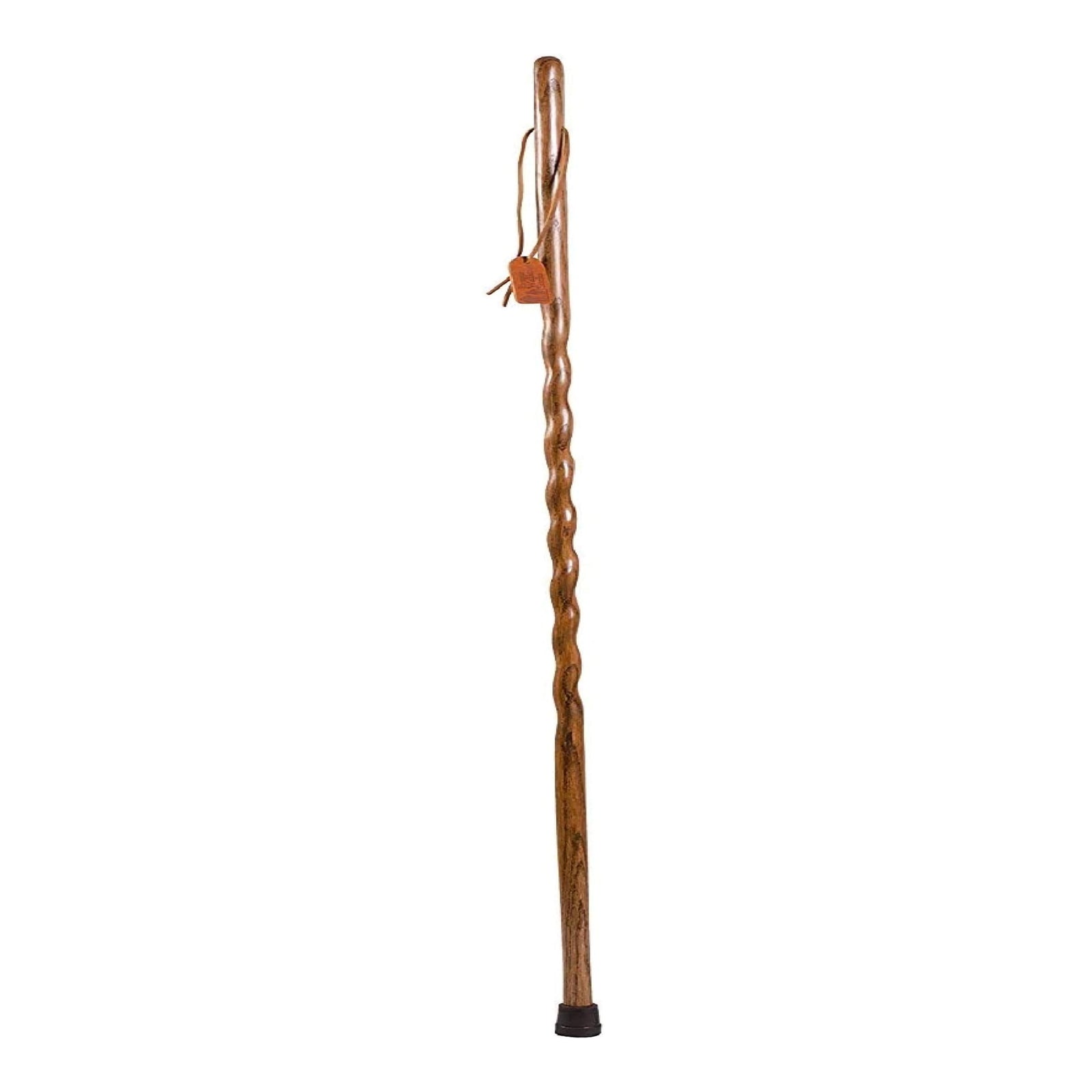 Brazos Twisted Oak Backpacker Walking Stick - 58 Inch