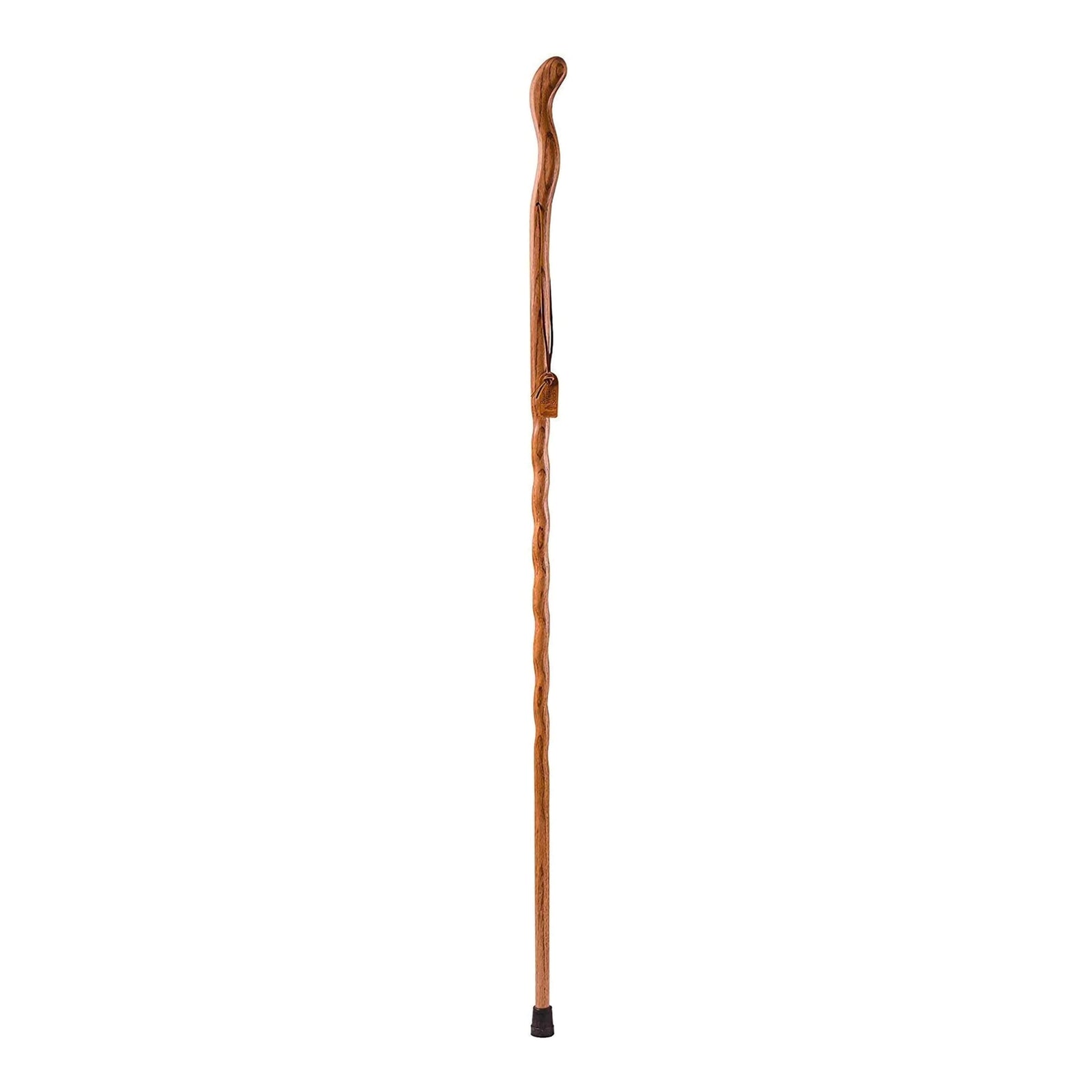 Brazos™ Twisted Fitness Walker Wood Walking Stick - 58 Inch Height, Red
