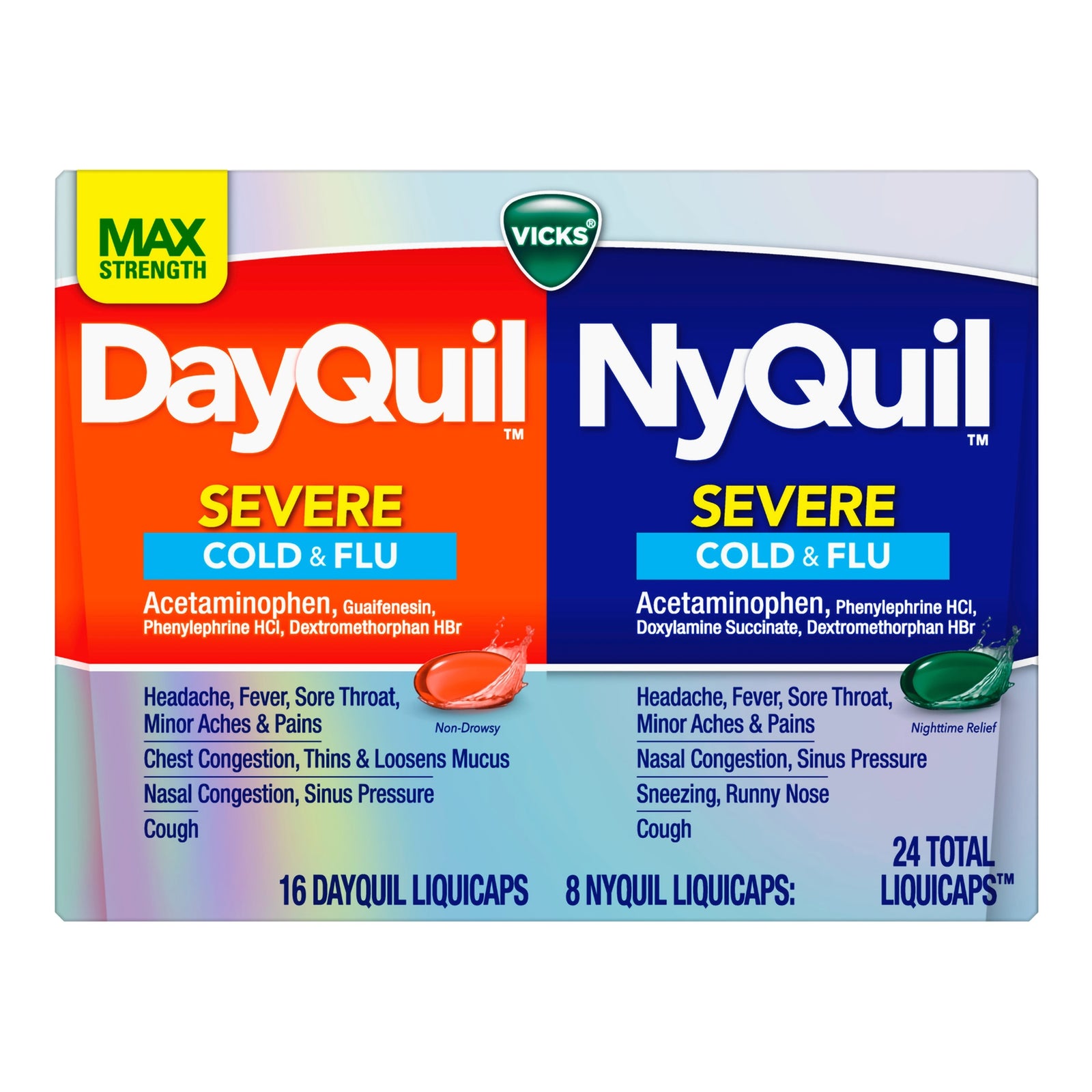 Dayquil/Nyquil Cold and Flu Relief
