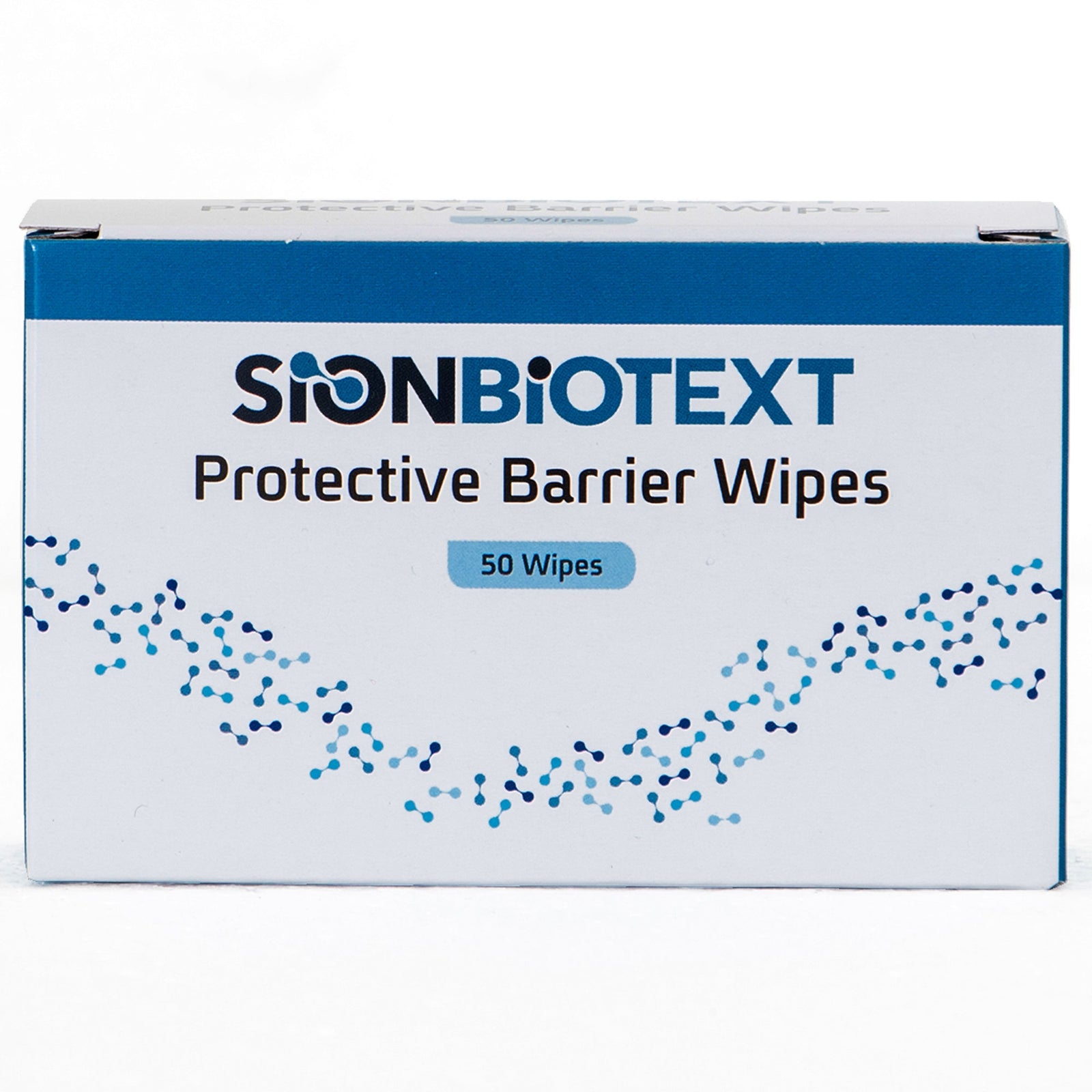 SionBiotext Skin Barrier Wipes, Box of 50