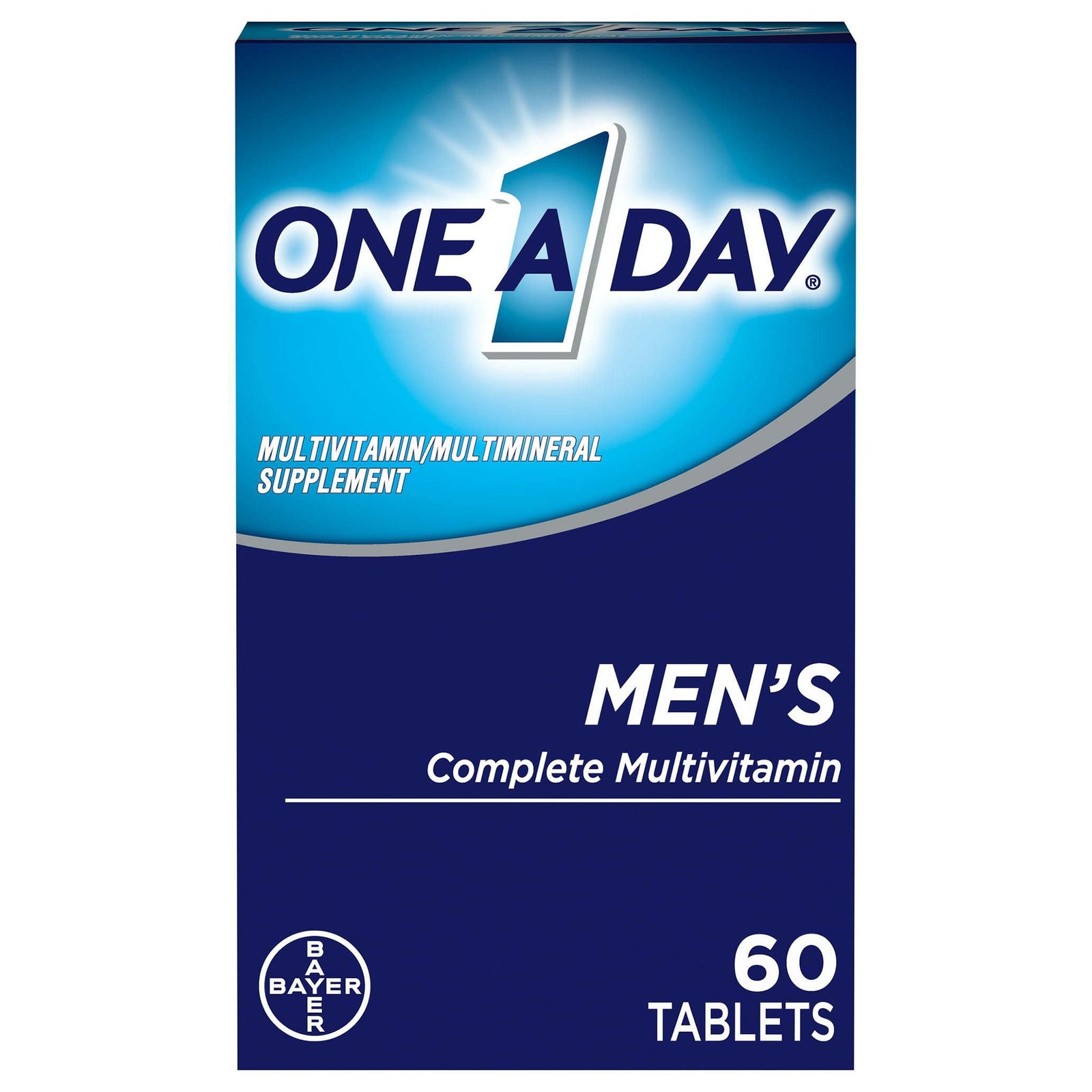 One A Day Men's Complete Multivitamin Tablets, 60 Count
