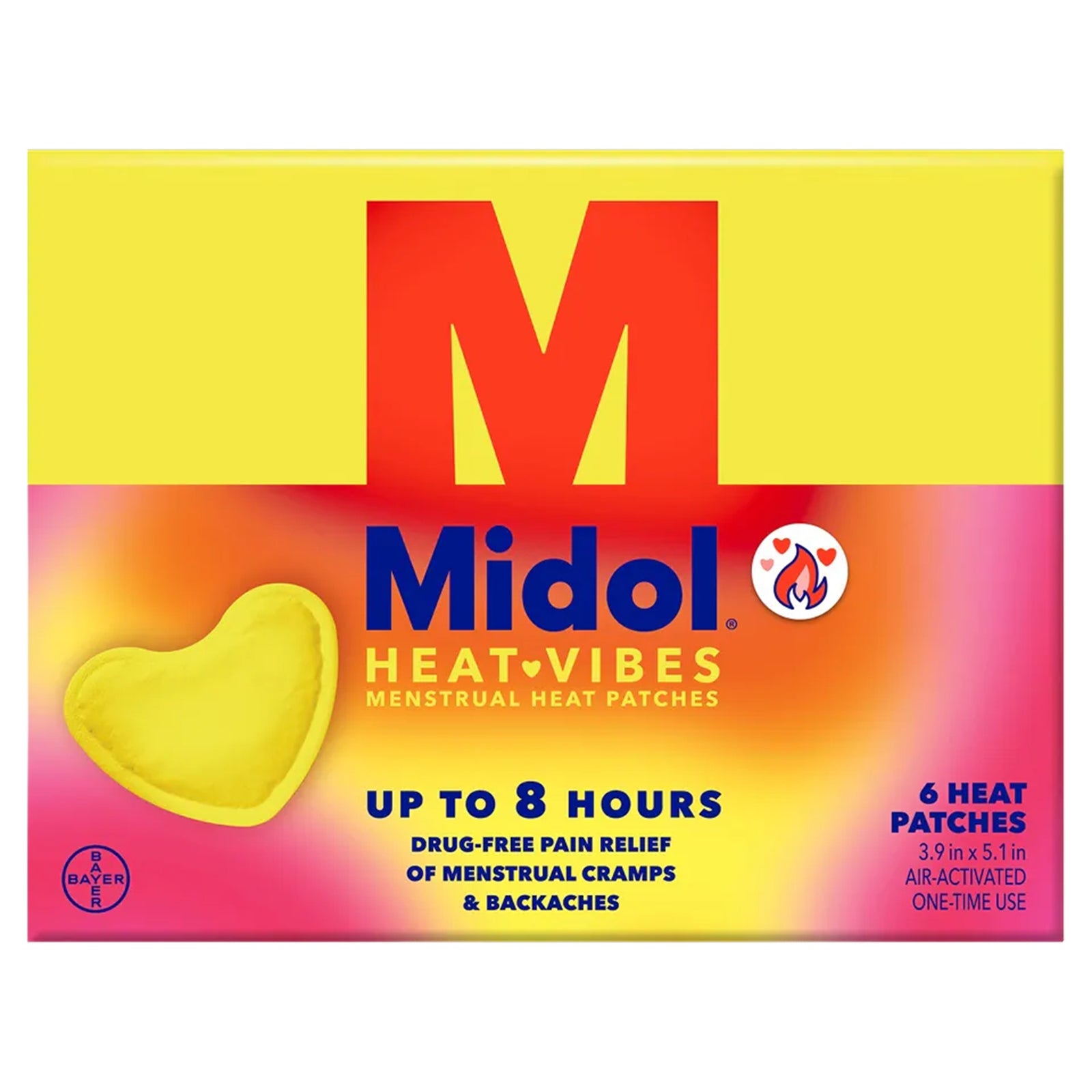 Midol Cramp Relief Patch 3 Count