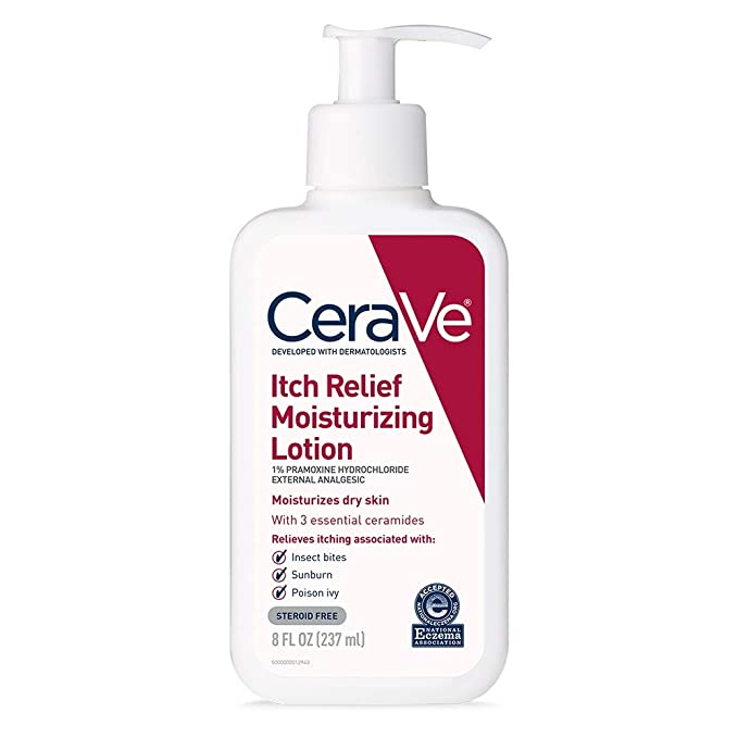 CeraVe Itch Relief Moisturizing Lotion 8 oz Pump Bottle