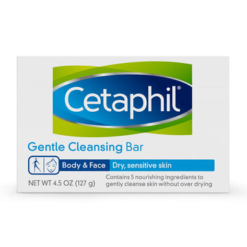 Cetaphil Gentle Cleansing Bar 4.5 oz