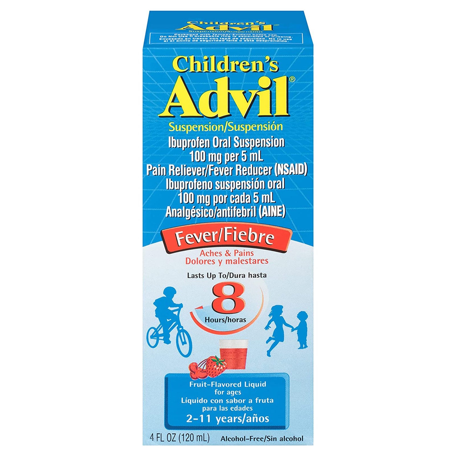 Advil Children's Ibuprofen Oral Suspension 100 mg/5 mL 4 oz.